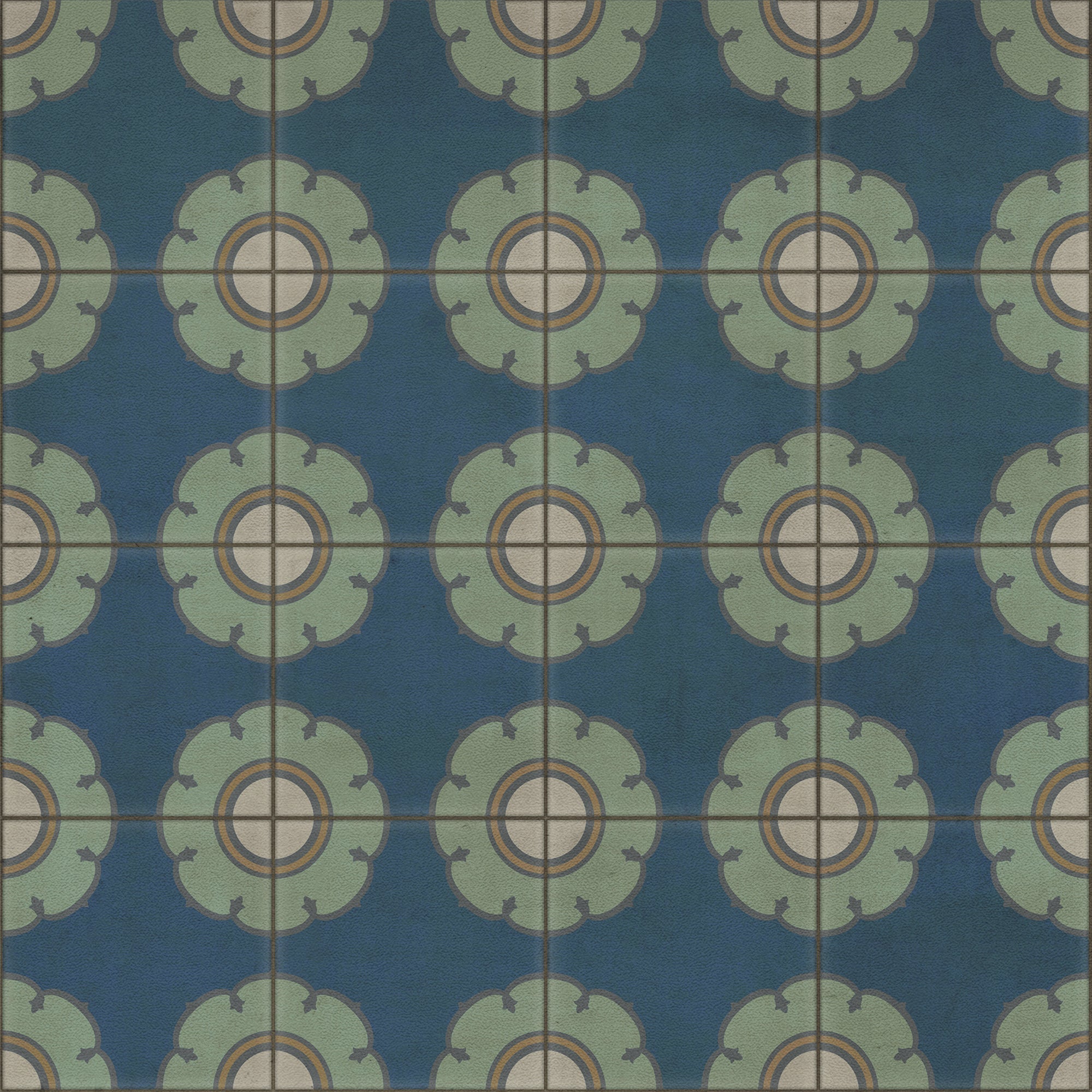 Pattern 78 Doris Day Vinyl Floor Cloth