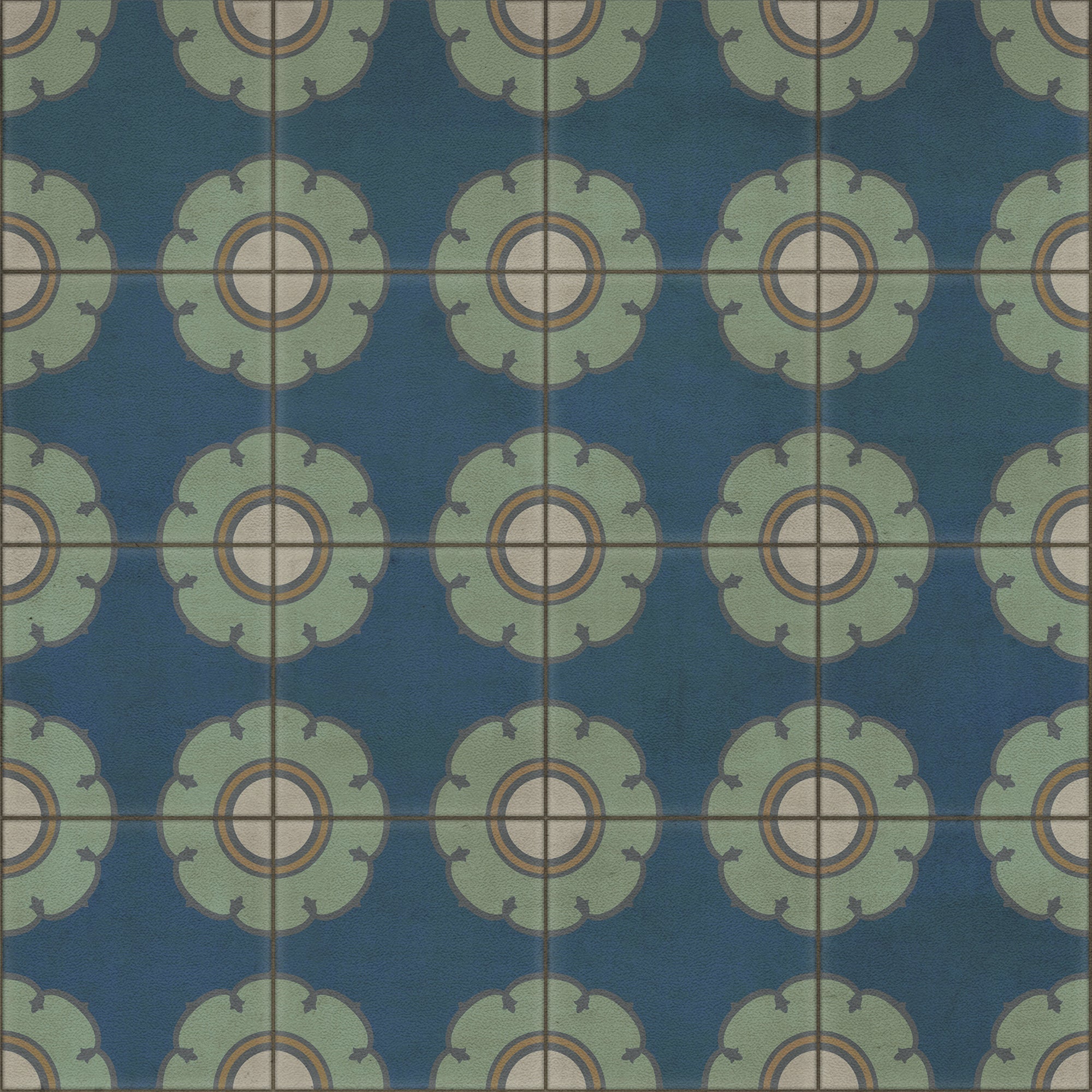 Pattern 78 Doris Day Vinyl Floor Cloth