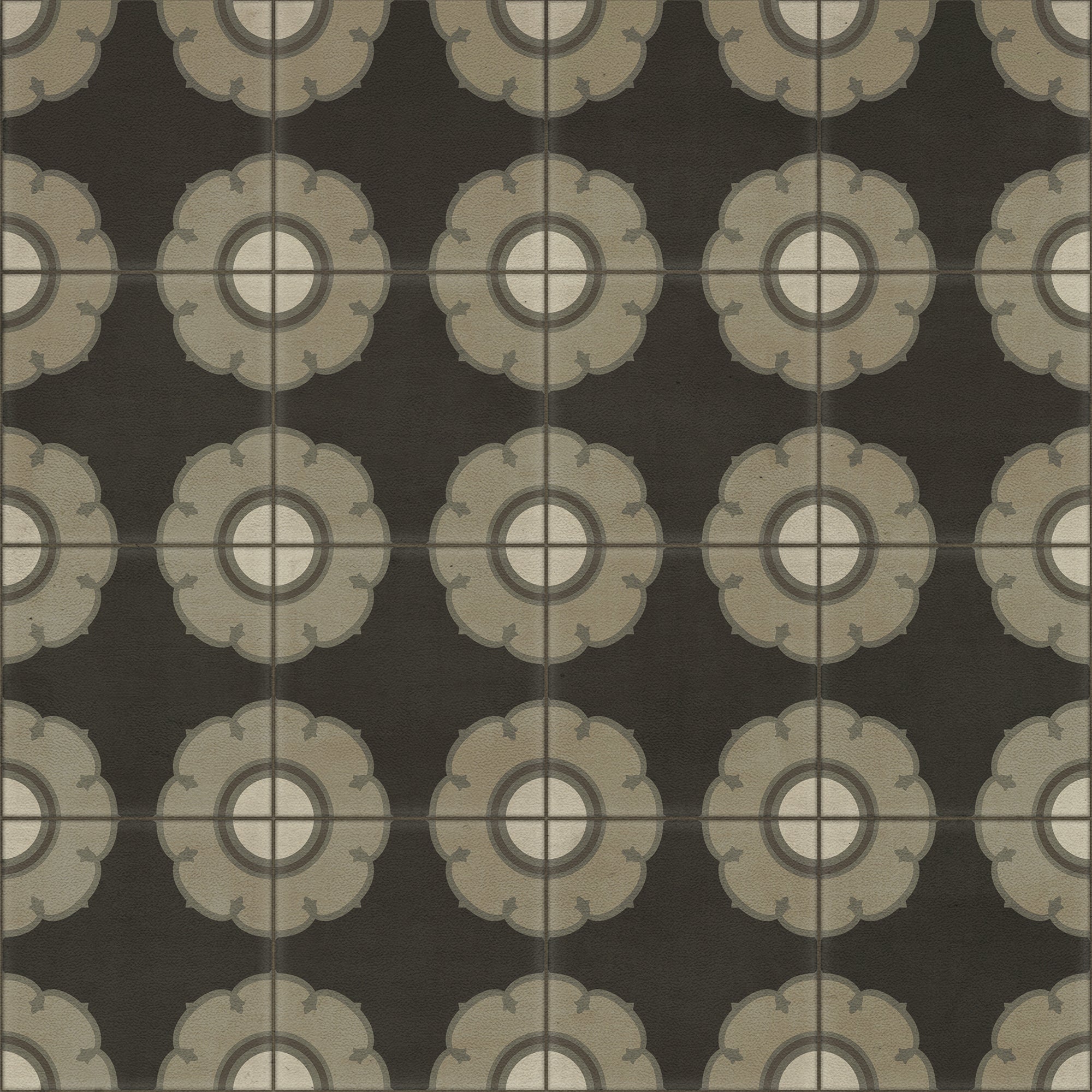 Pattern 78 Smoke Gets In Your Eyes Vinyl Floor Cloth