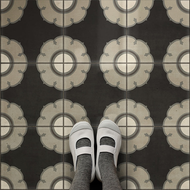 Pattern 78 Smoke Gets In Your Eyes Vinyl Floor Cloth