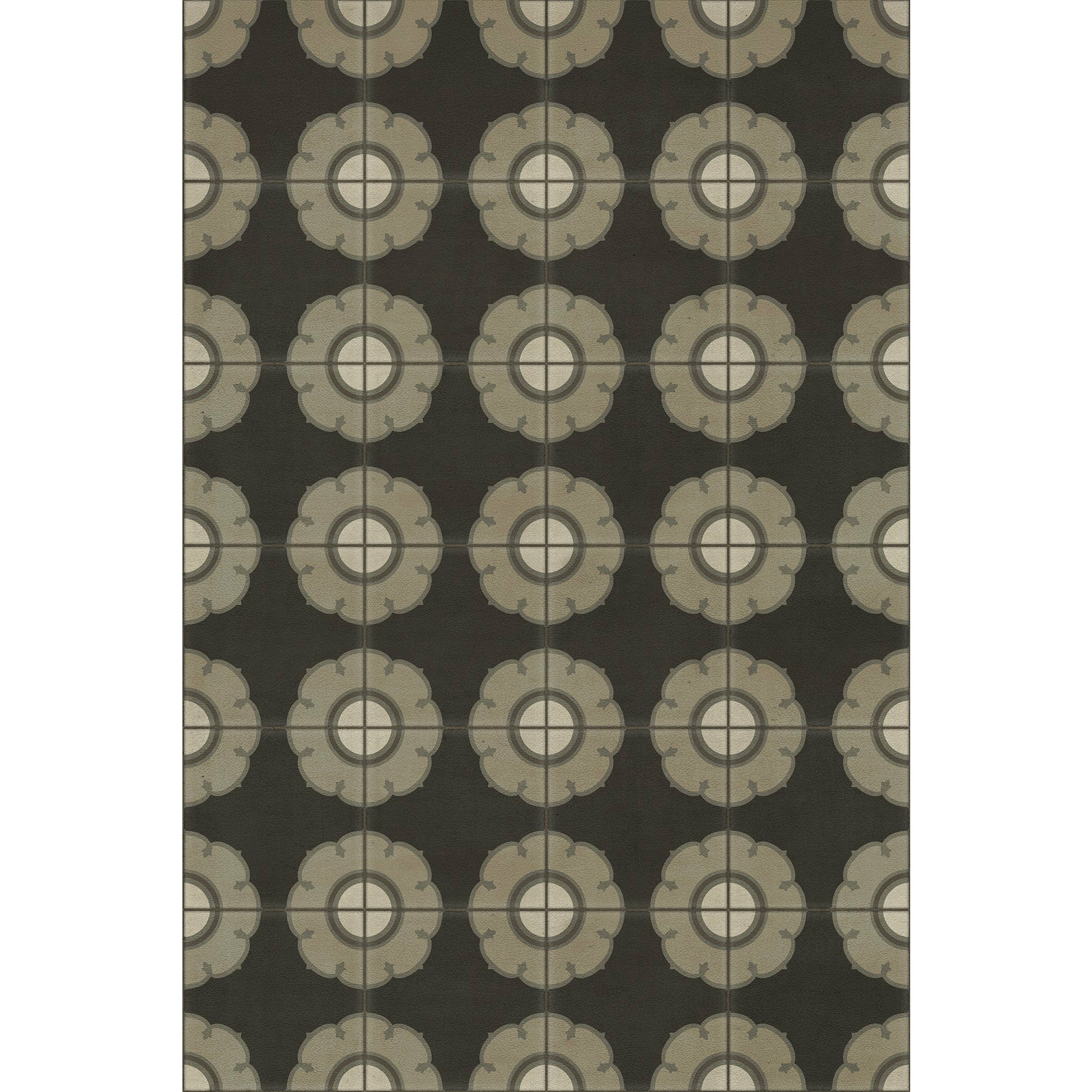 Pattern 78 Smoke Gets In Your Eyes Vinyl Floor Cloth