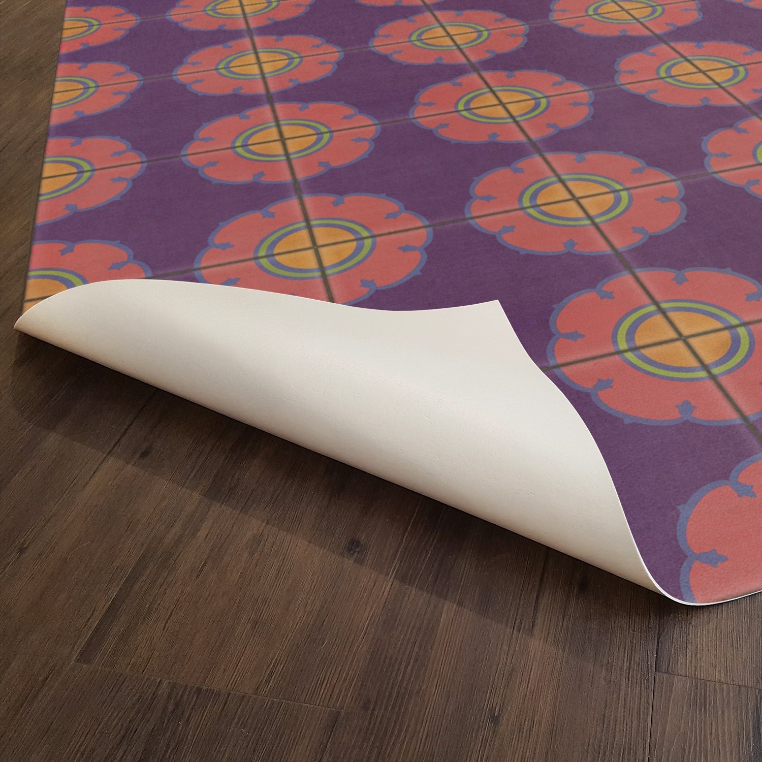 Pattern 78 Tutti Frutti Vinyl Floor Cloth