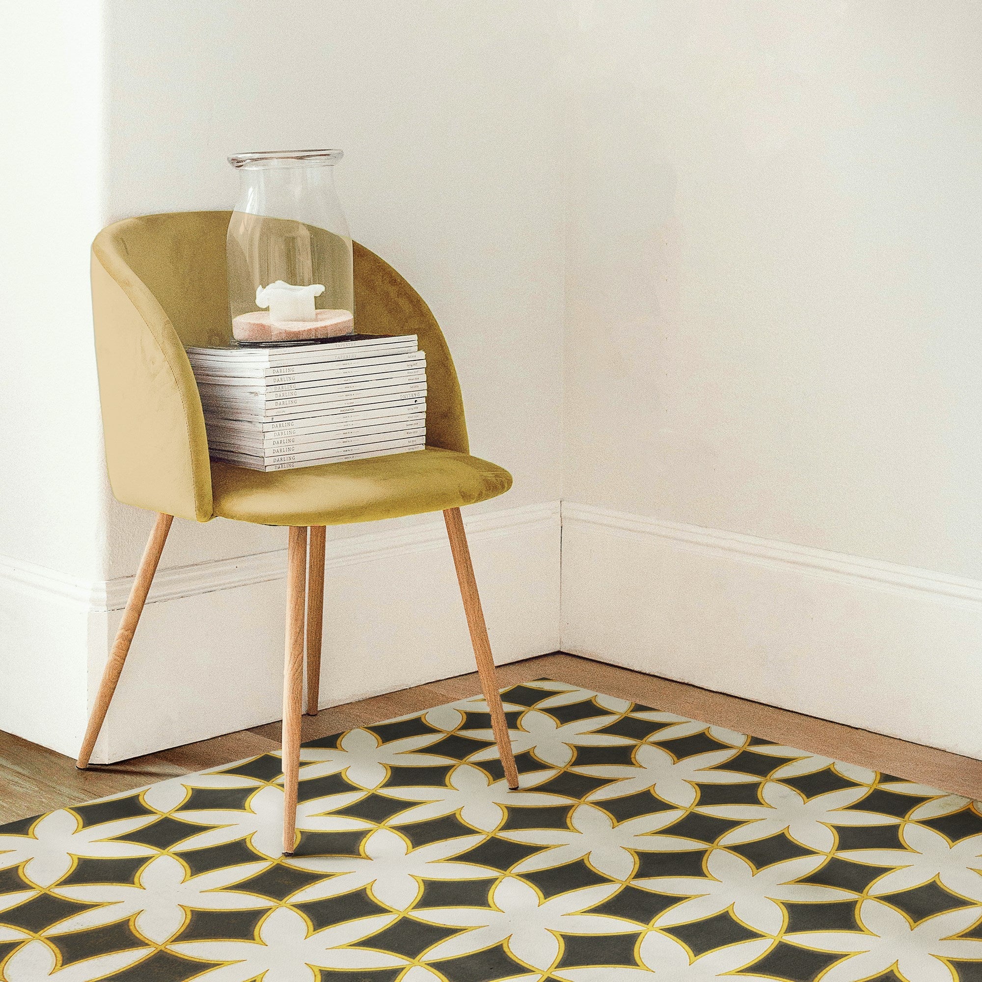 Pattern 79 Casablanca Vinyl Floor Cloth