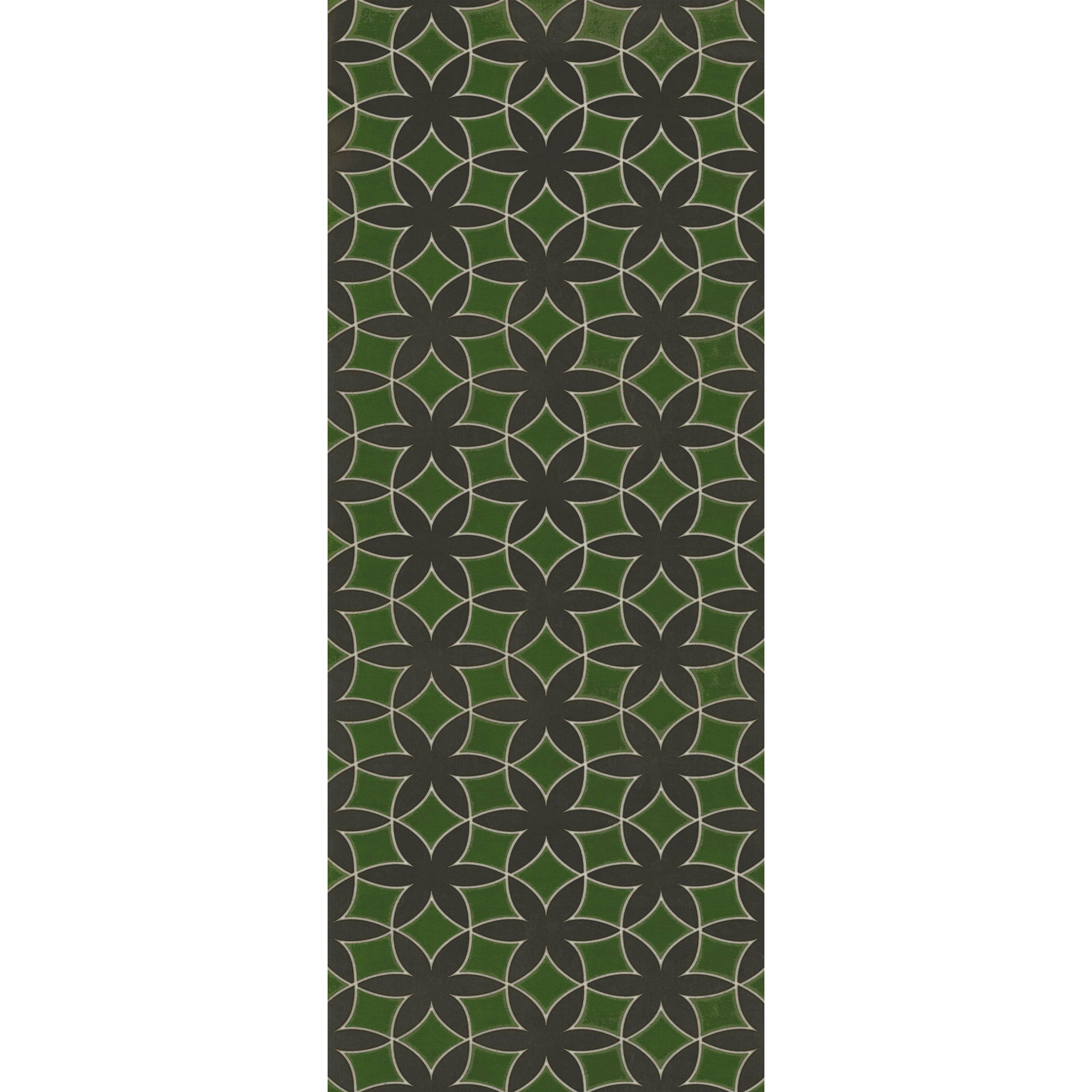 Pattern 79 How Green Was My Valley Vinyl Floor Cloth