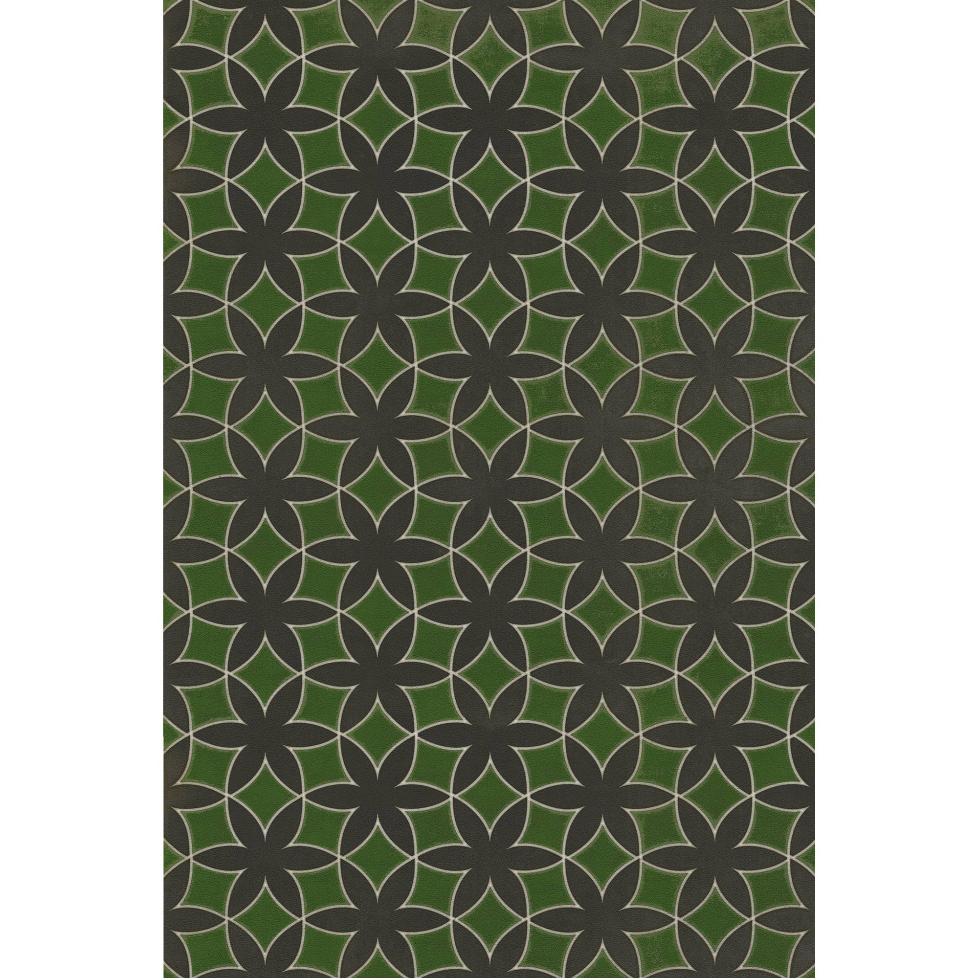 Pattern 79 How Green Was My Valley Vinyl Floor Cloth