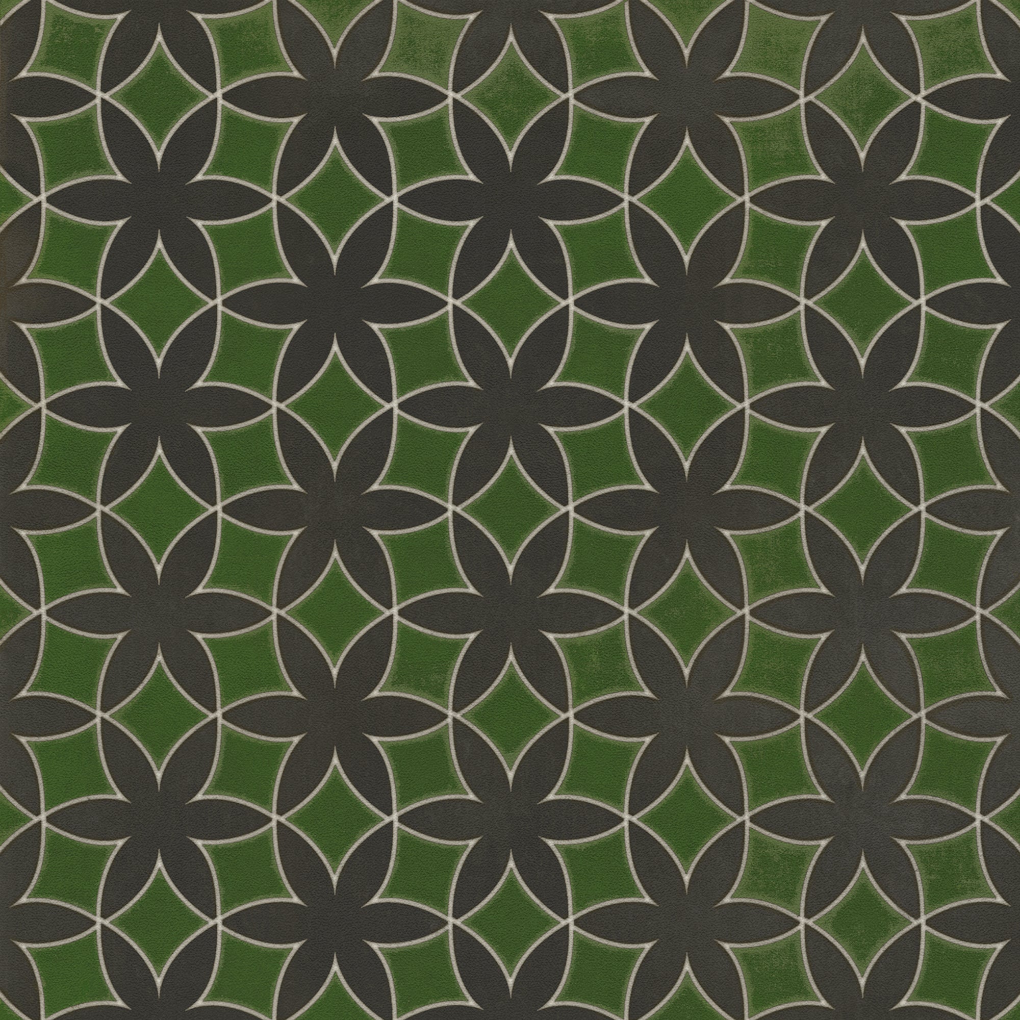 Pattern 79 How Green Was My Valley Vinyl Floor Cloth