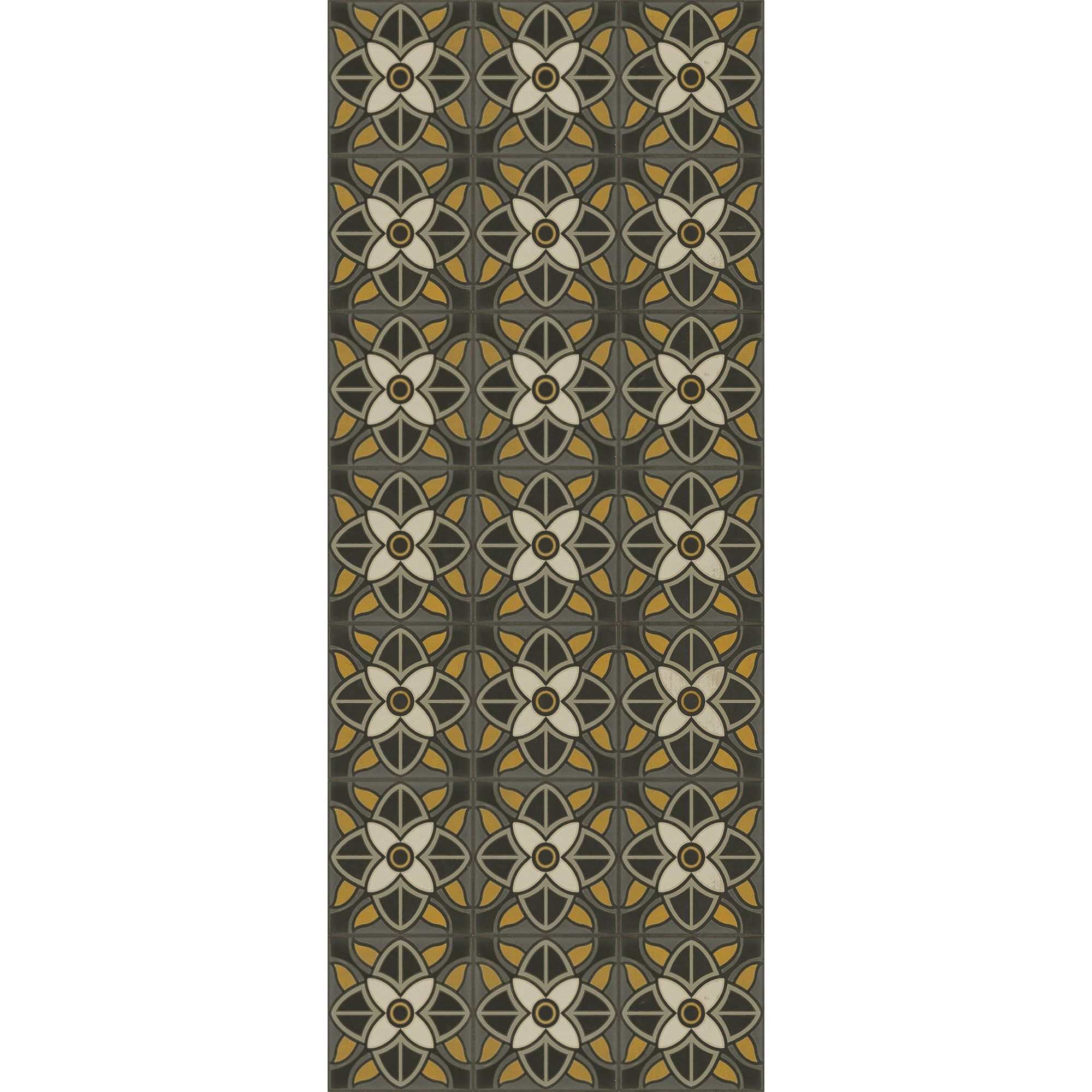 Pattern 80 Greta Garbo Vinyl Floor Cloth