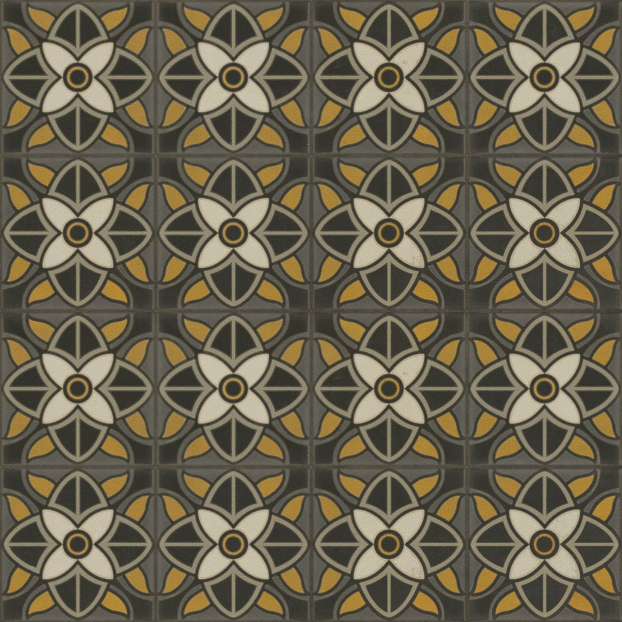 Pattern 80 Greta Garbo Vinyl Floor Cloth