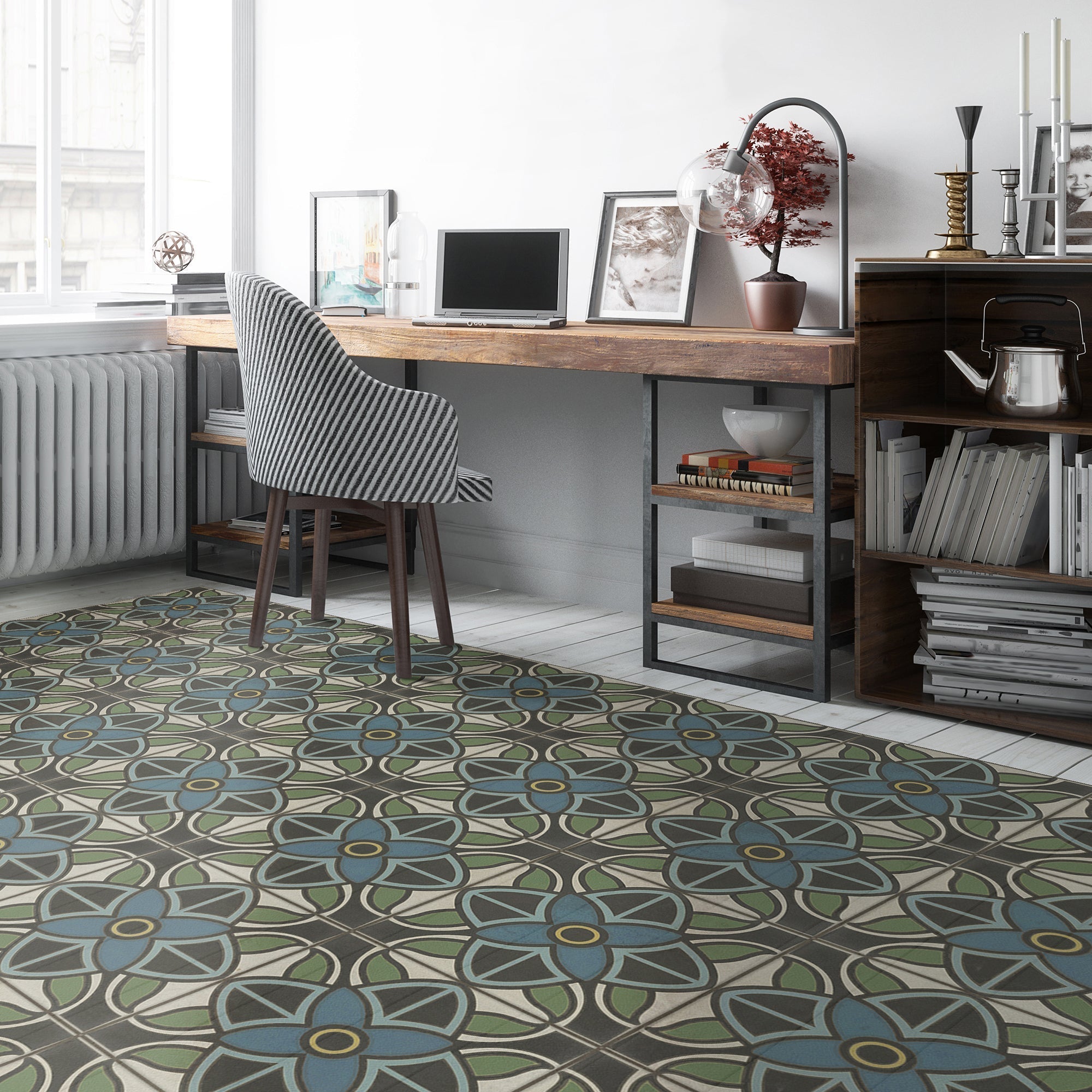 Pattern 80 Judy Garland Vinyl Floor Cloth