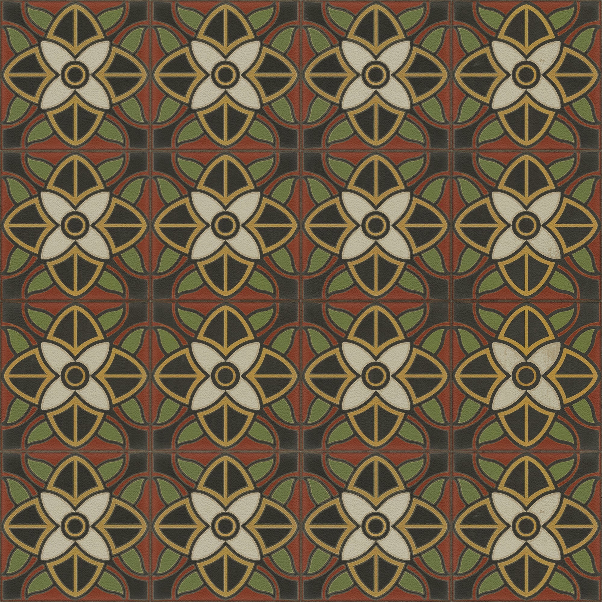 Pattern 80 Sophia Loren Vinyl Floor Cloth