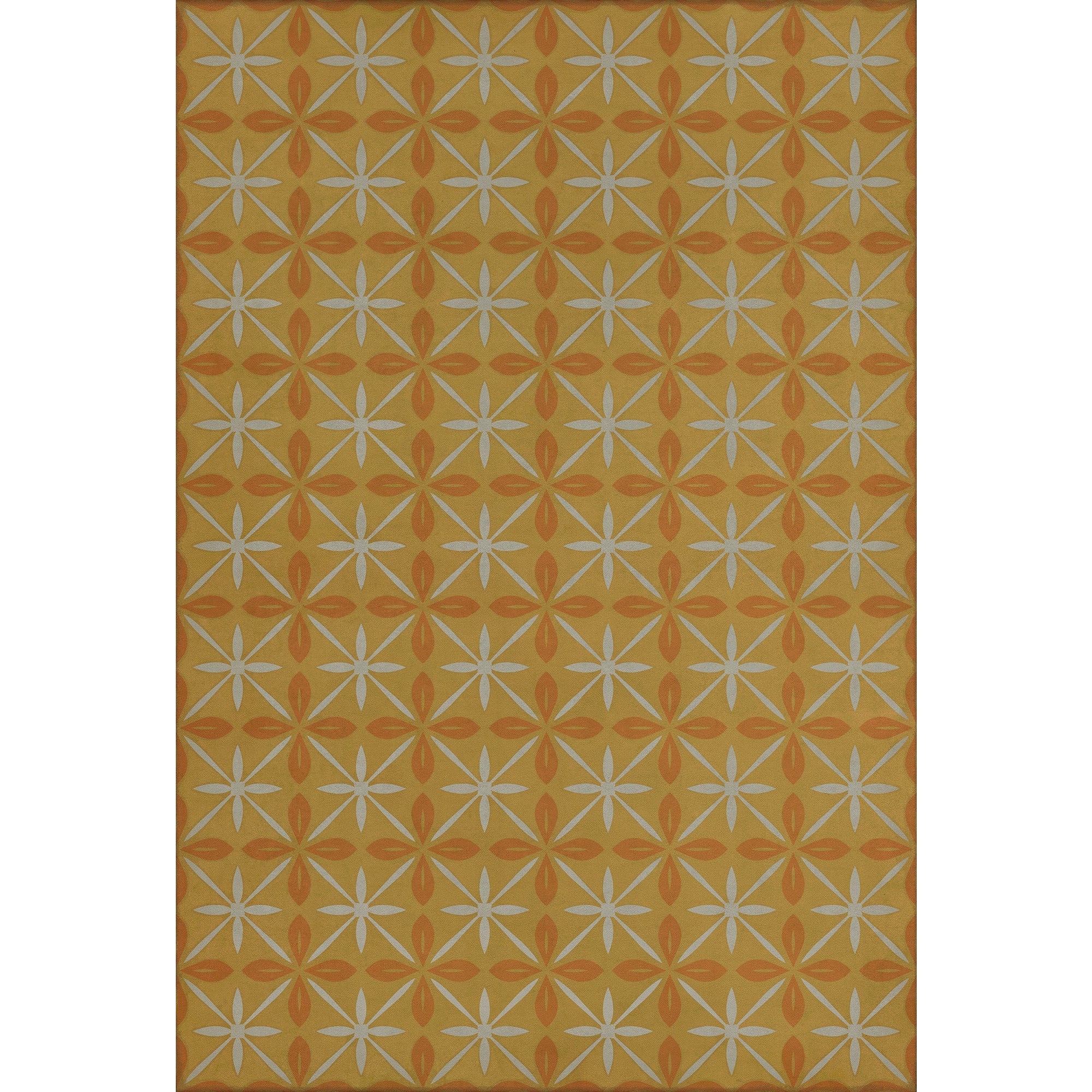 Pattern 81 Earlybird Special Vinyl Floor Cloth