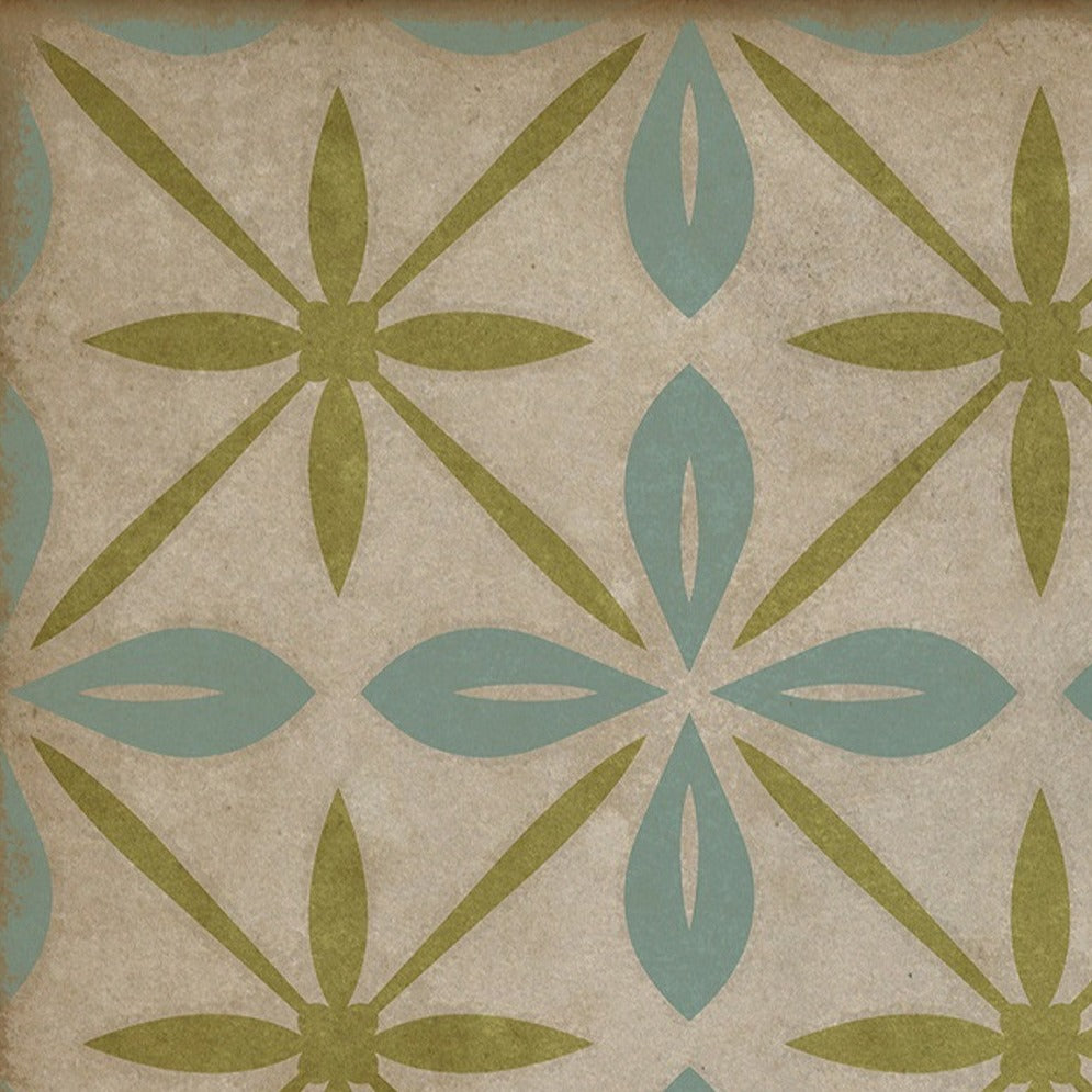 Pattern 81 Moms Kitchen Vinyl Floor Cloth