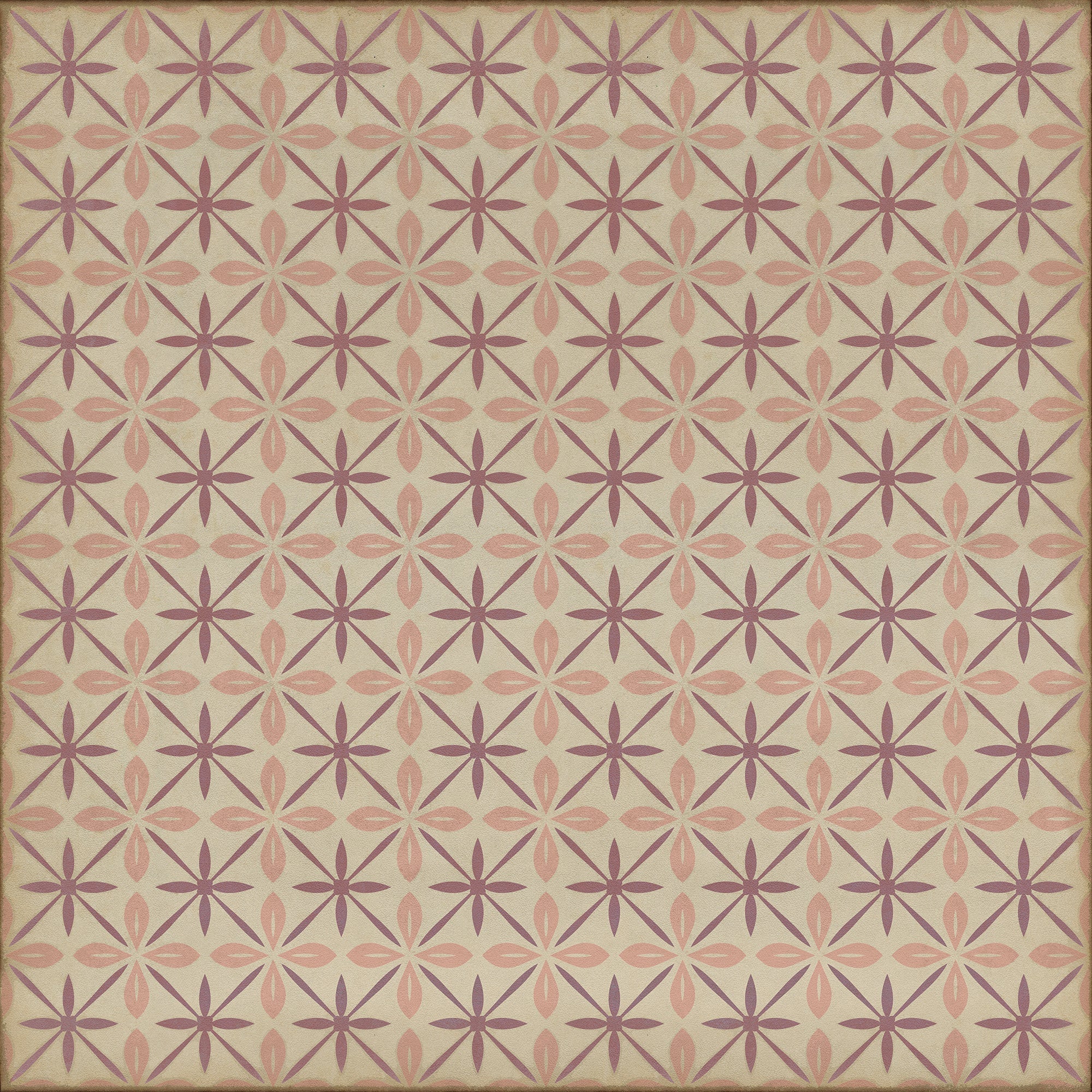 Pattern 81 the Confectioner Vinyl Floor Cloth