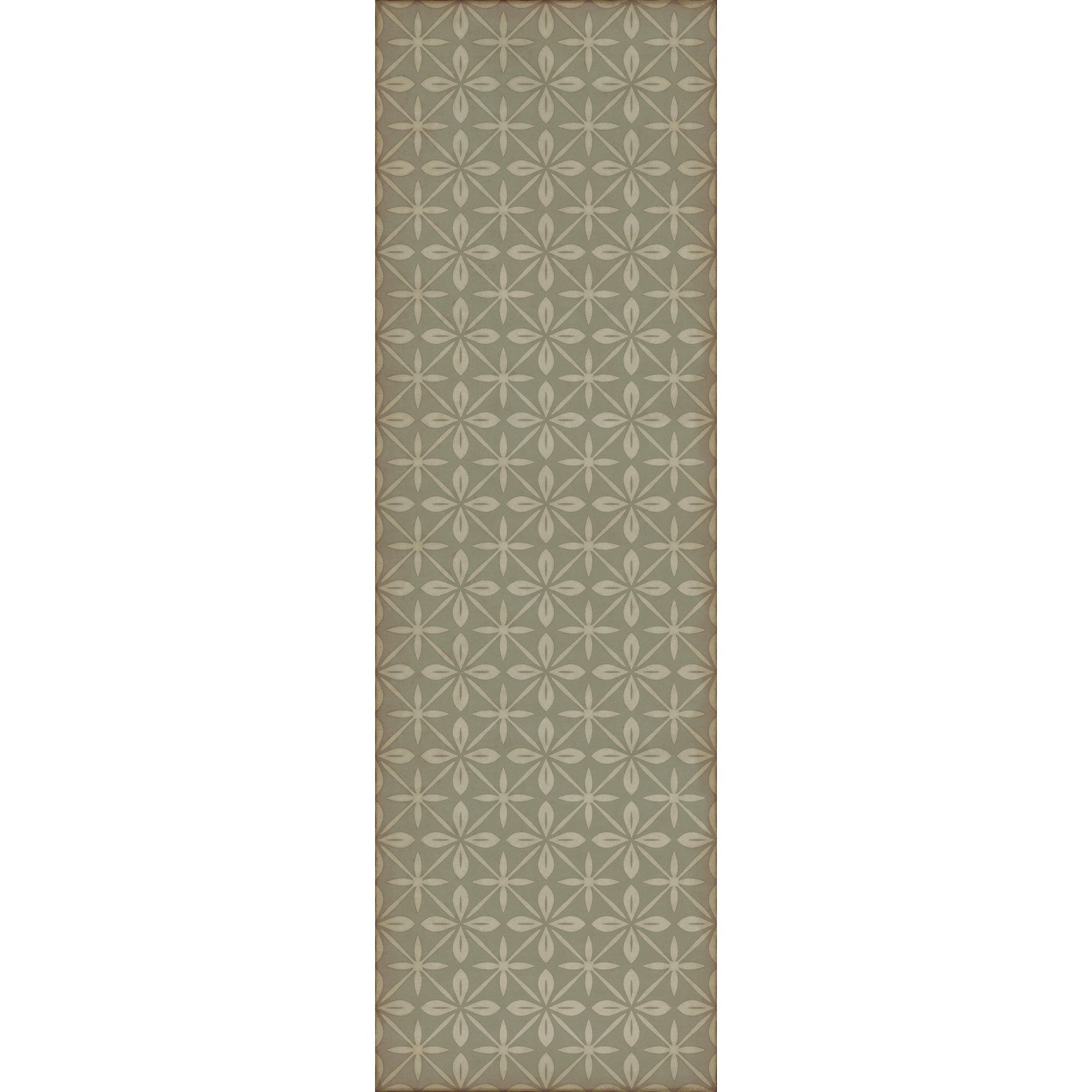Pattern 81 the Lunchbox Vinyl Floor Cloth