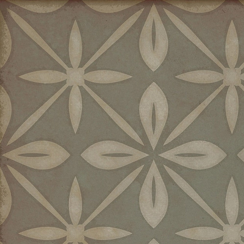 Pattern 81 the Lunchbox Vinyl Floor Cloth