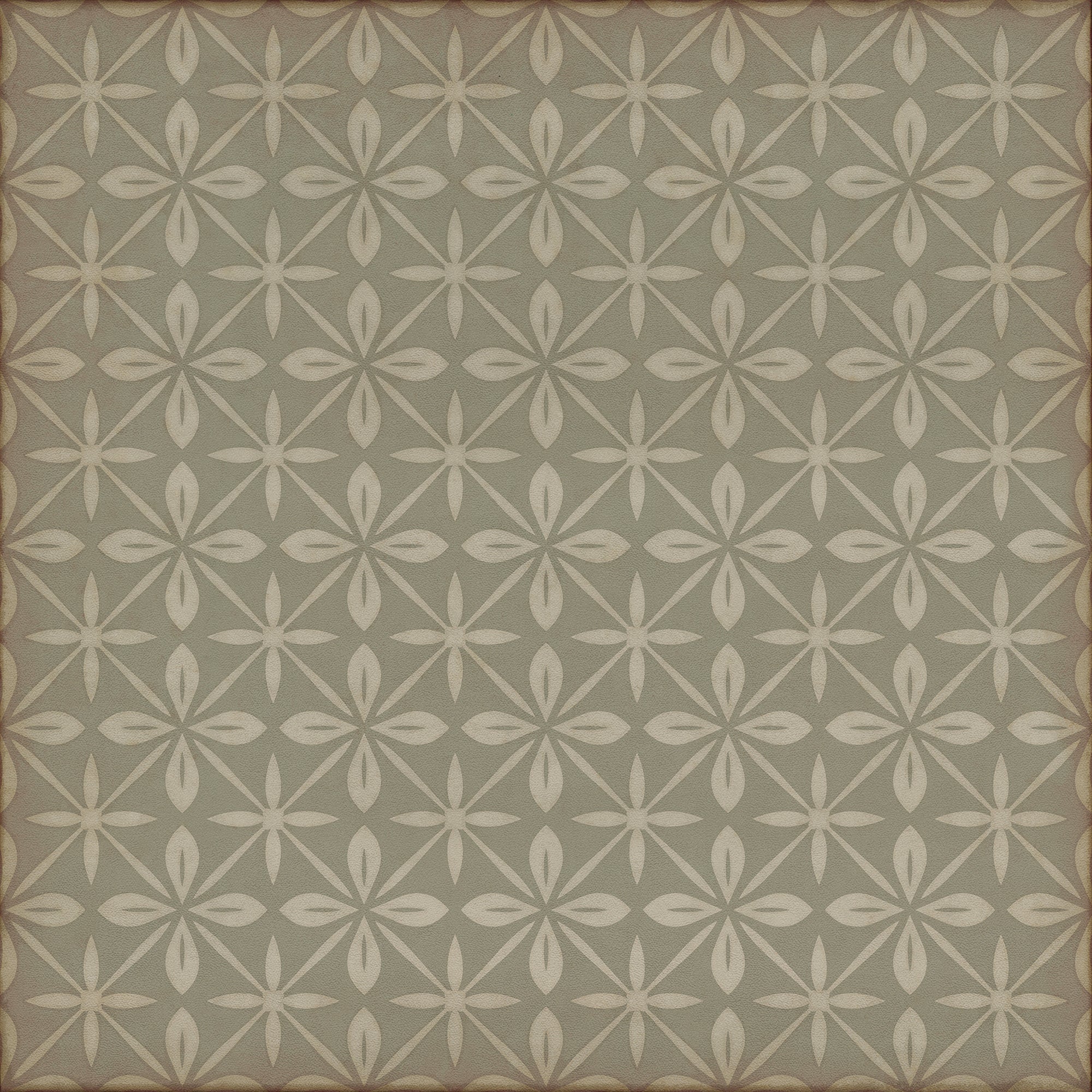 Pattern 81 the Lunchbox Vinyl Floor Cloth