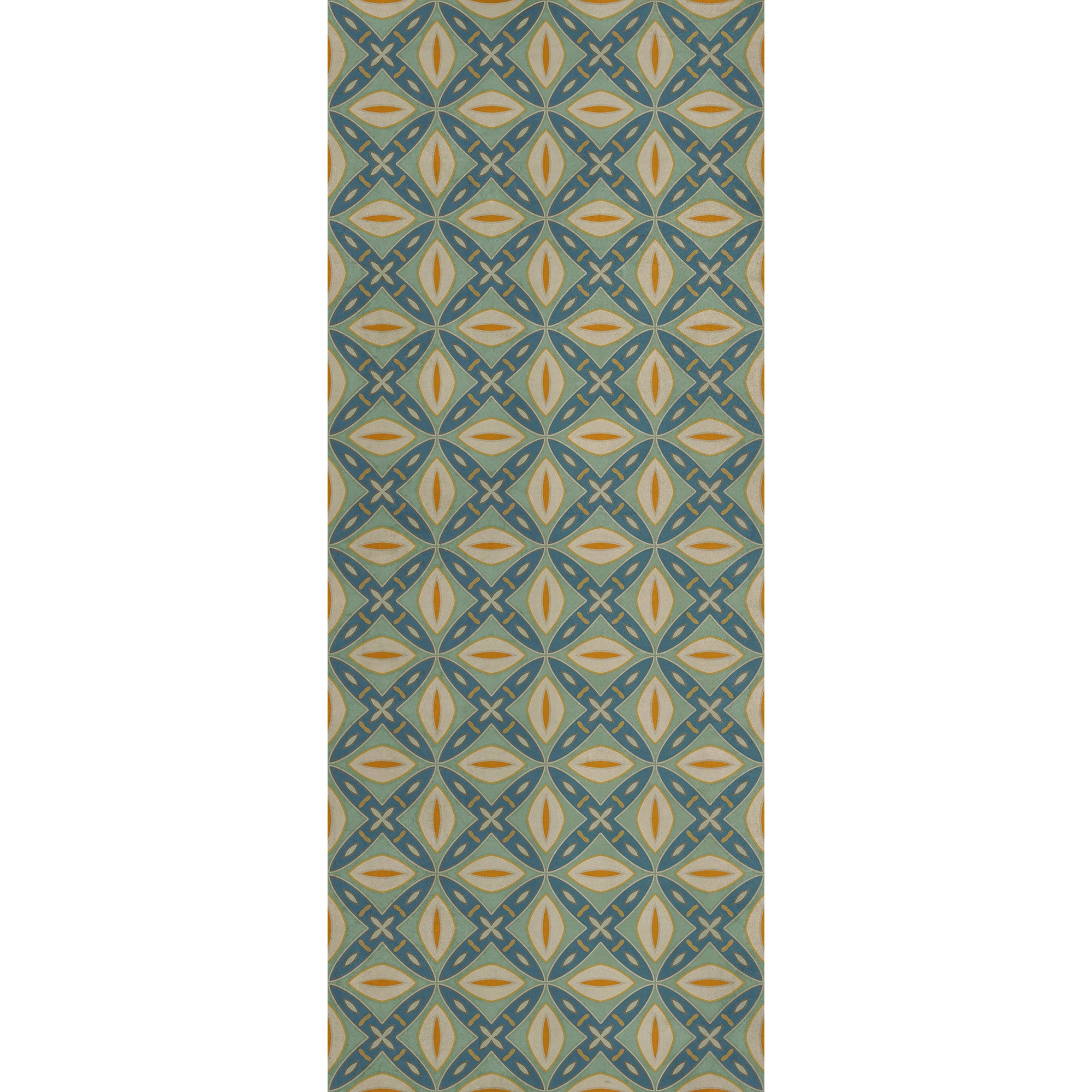 Pattern 82 Darling Vinyl Floor Cloth