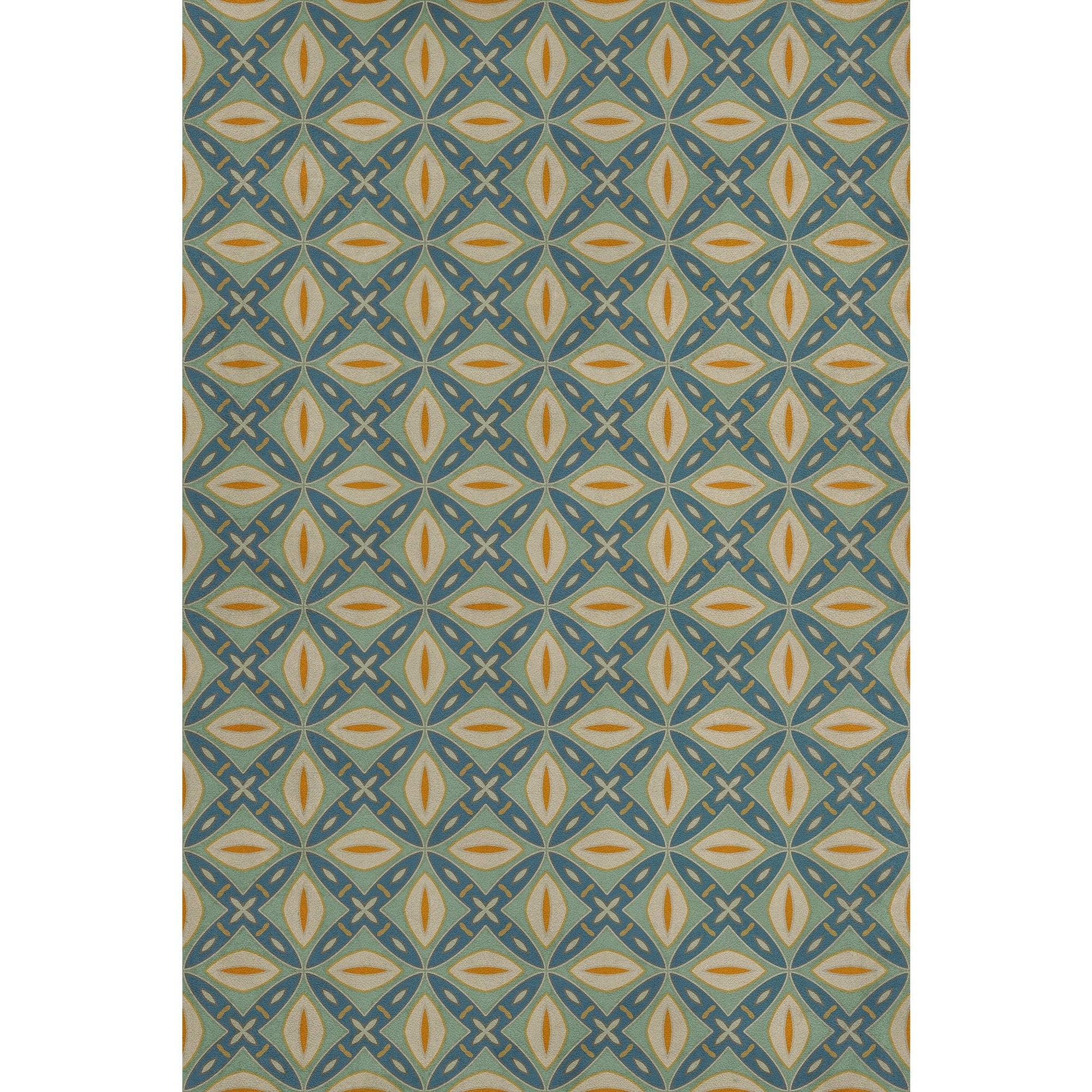 Pattern 82 Darling Vinyl Floor Cloth