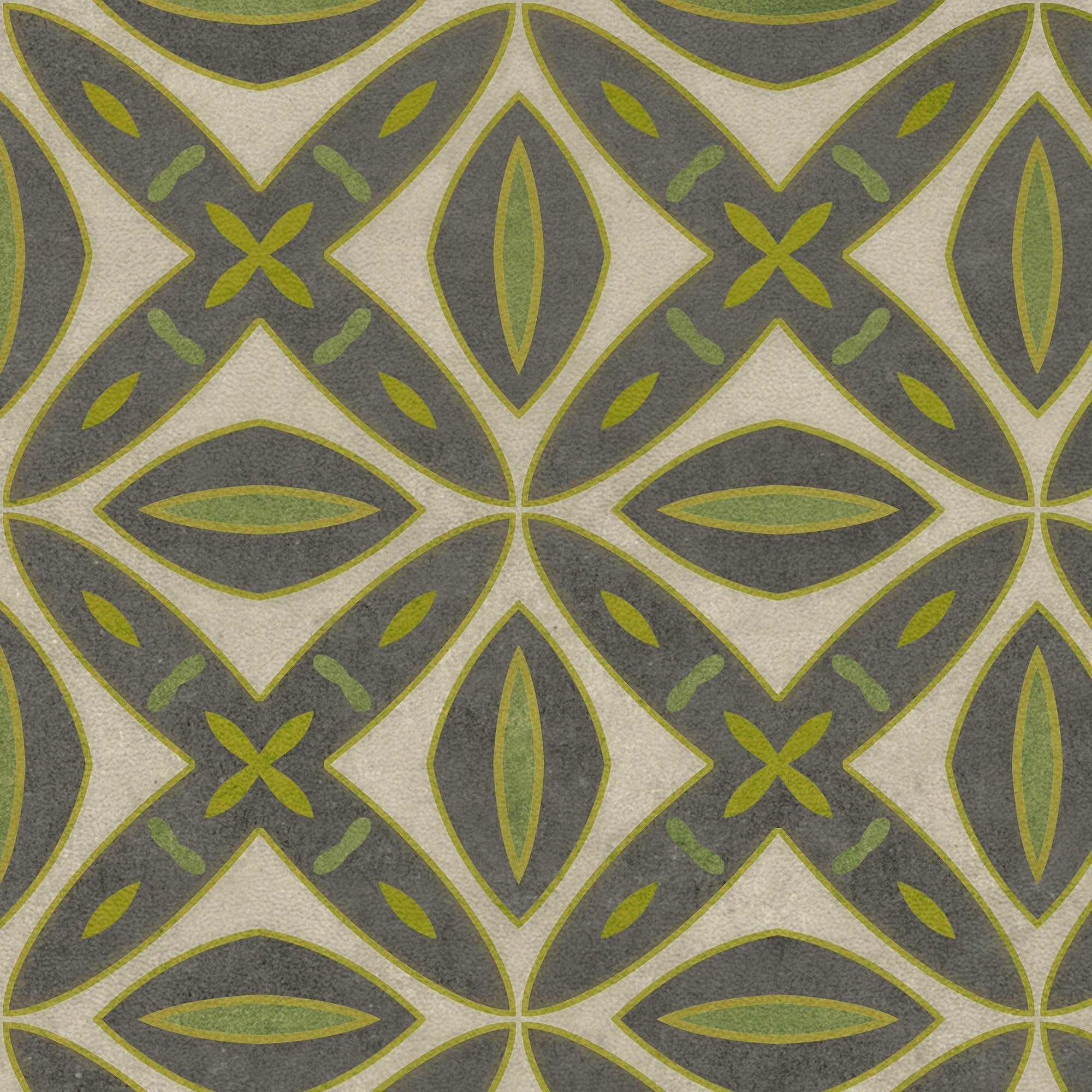 Pattern 82 Smee Vinyl Floor Cloth