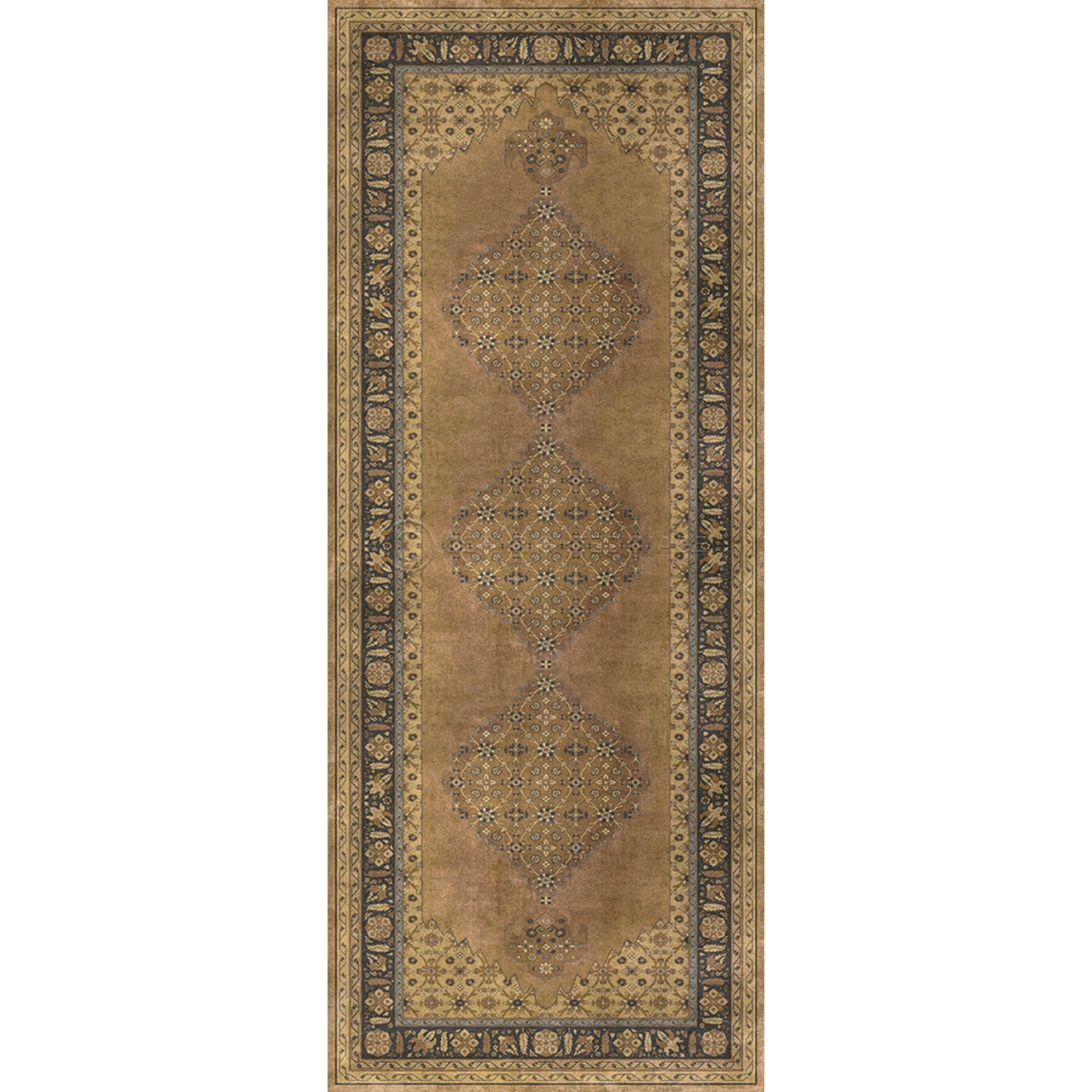 Persian Bazaar Agra Jahan Vinyl Floor Cloth