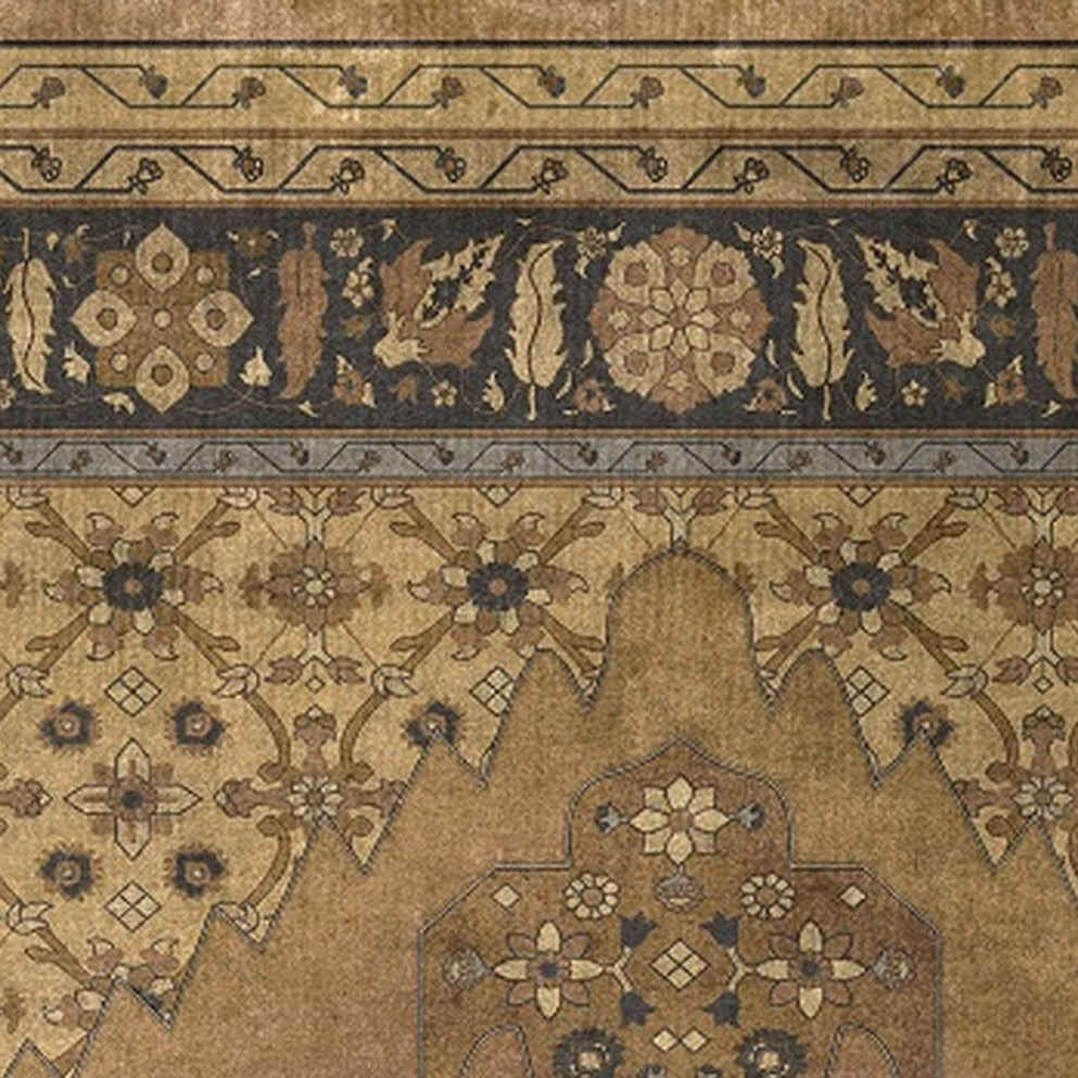 Persian Bazaar Agra Jahan Vinyl Floor Cloth