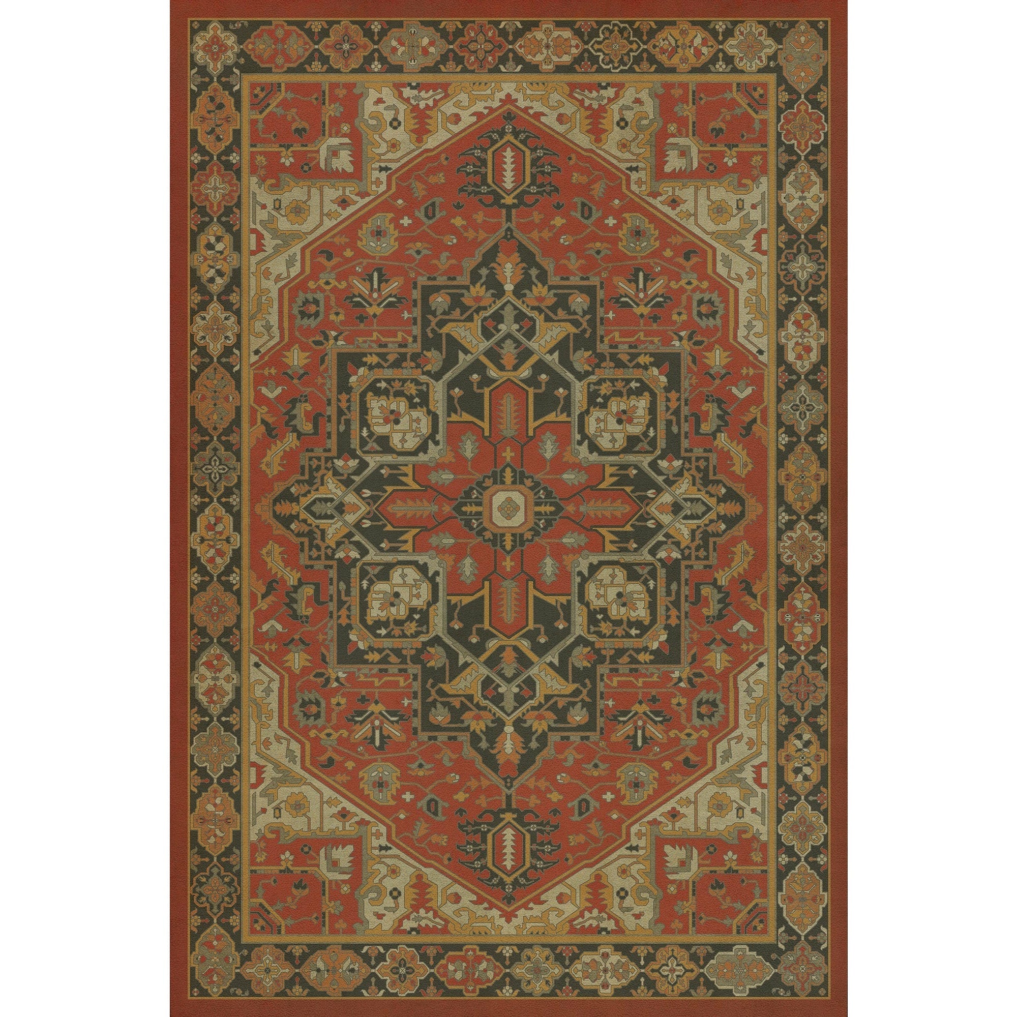 Persian Bazaar Camelot Battle Of Camlann Vinyl Floor Cloth