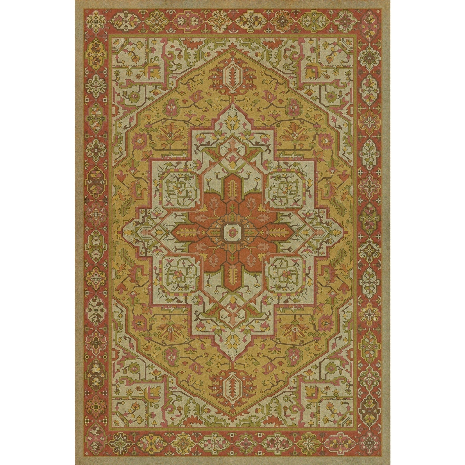Persian Bazaar Camelot Dindrane Vinyl Floor Cloth