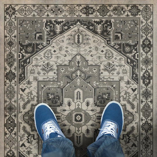 Persian Bazaar Camelot Excalibur Vinyl Floor Cloth