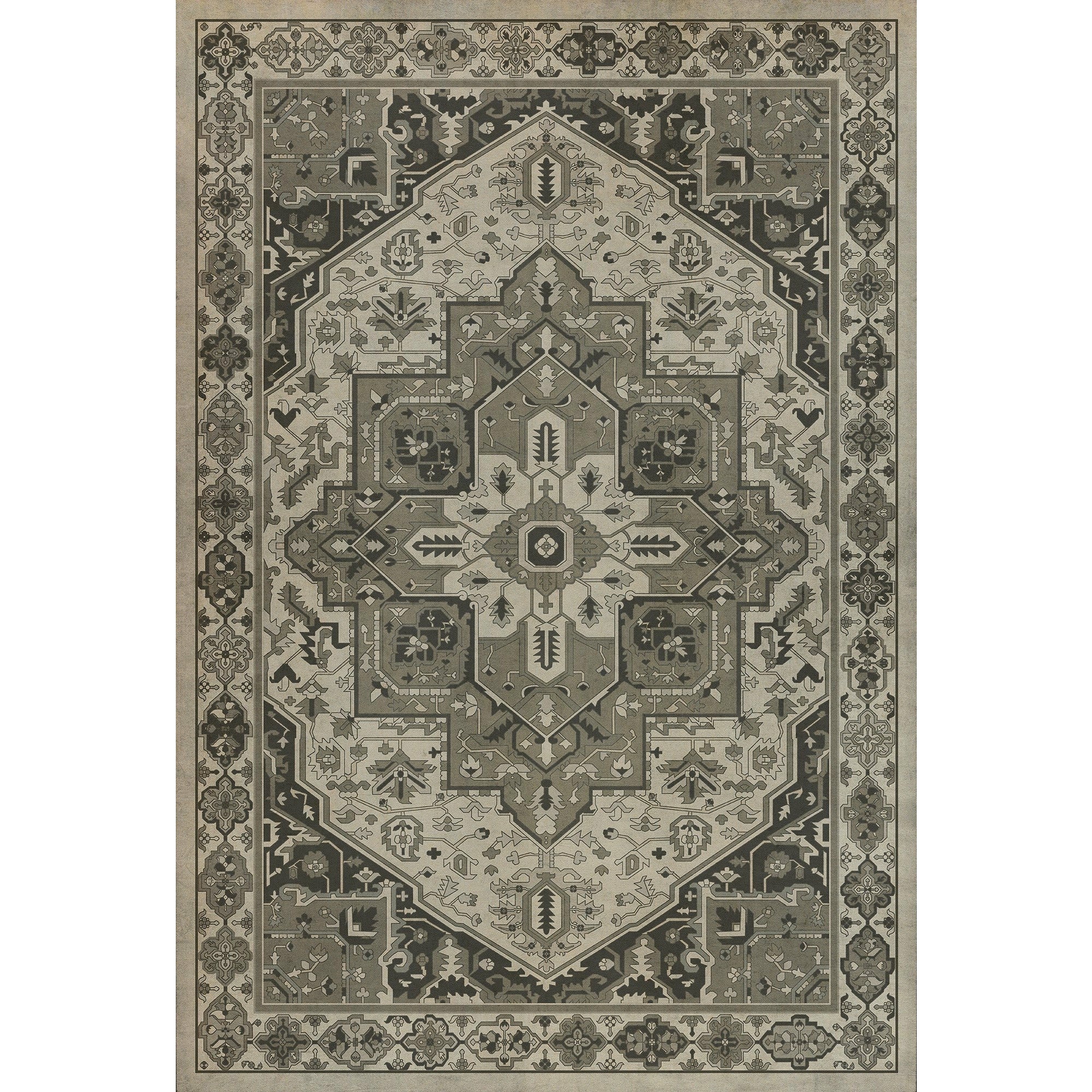 Persian Bazaar Camelot Excalibur Vinyl Floor Cloth