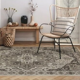 Persian Bazaar Camelot Excalibur Vinyl Floor Cloth