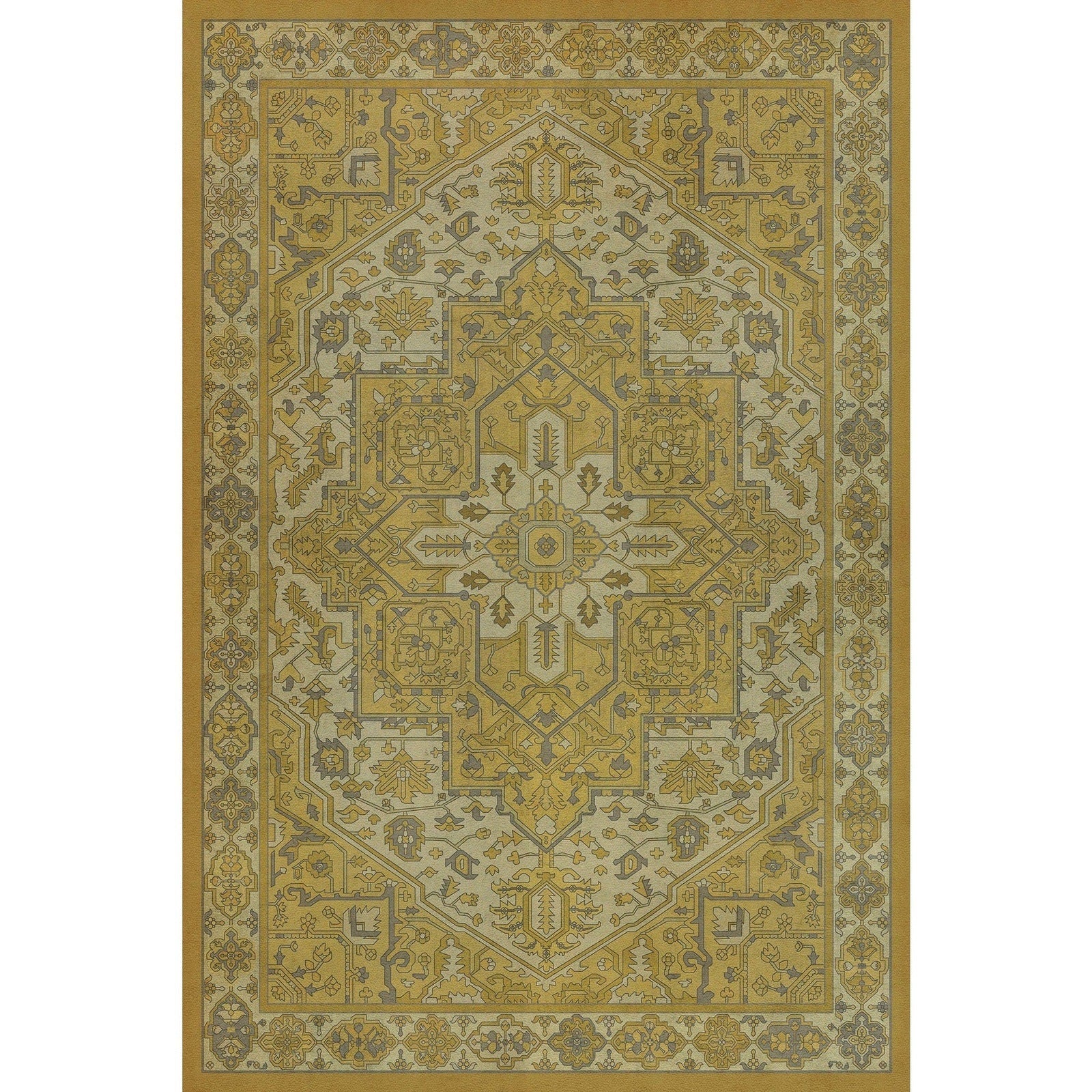 Persian Bazaar Camelot Gwendolyn Vinyl Floor Cloth