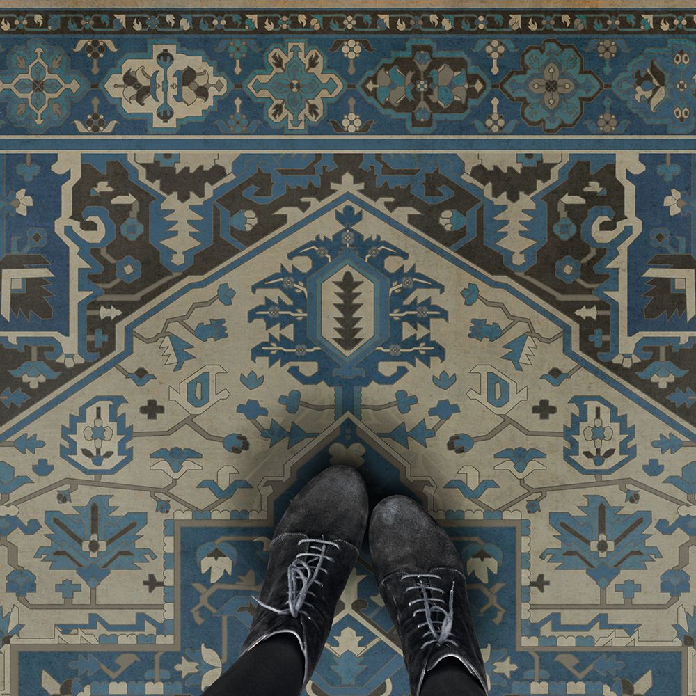 Persian Bazaar Camelot Lancelot Vinyl Floor Cloth