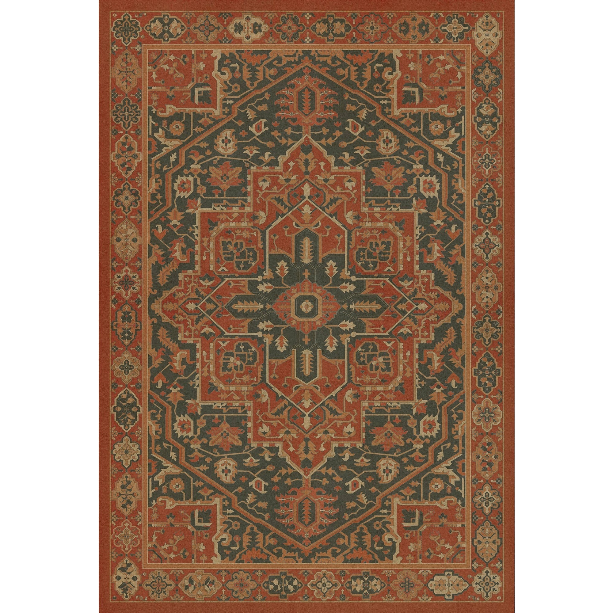Persian Bazaar Camelot Mordred Vinyl Floor Cloth