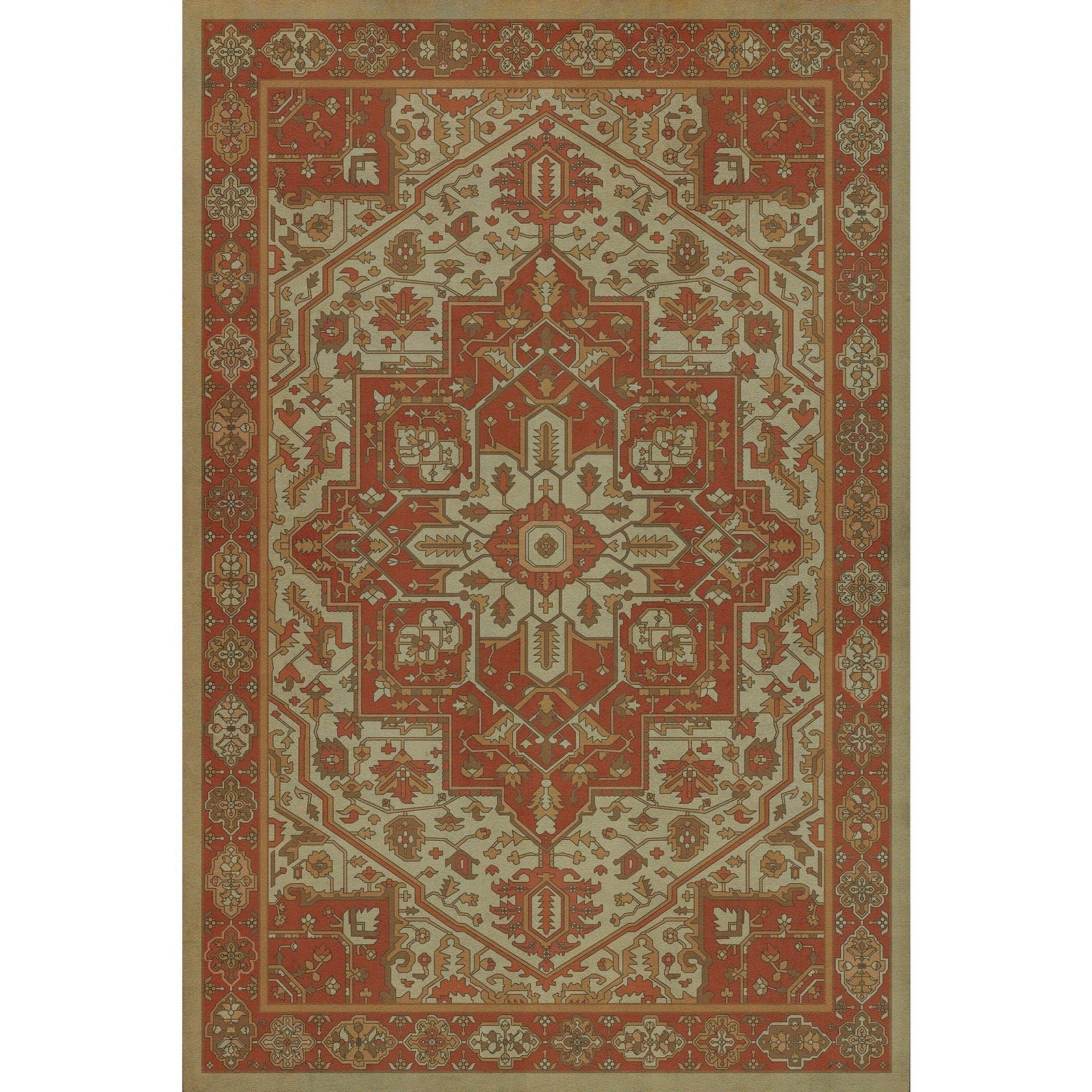 Persian Bazaar Camelot Sir Percival Vinyl Floor Cloth