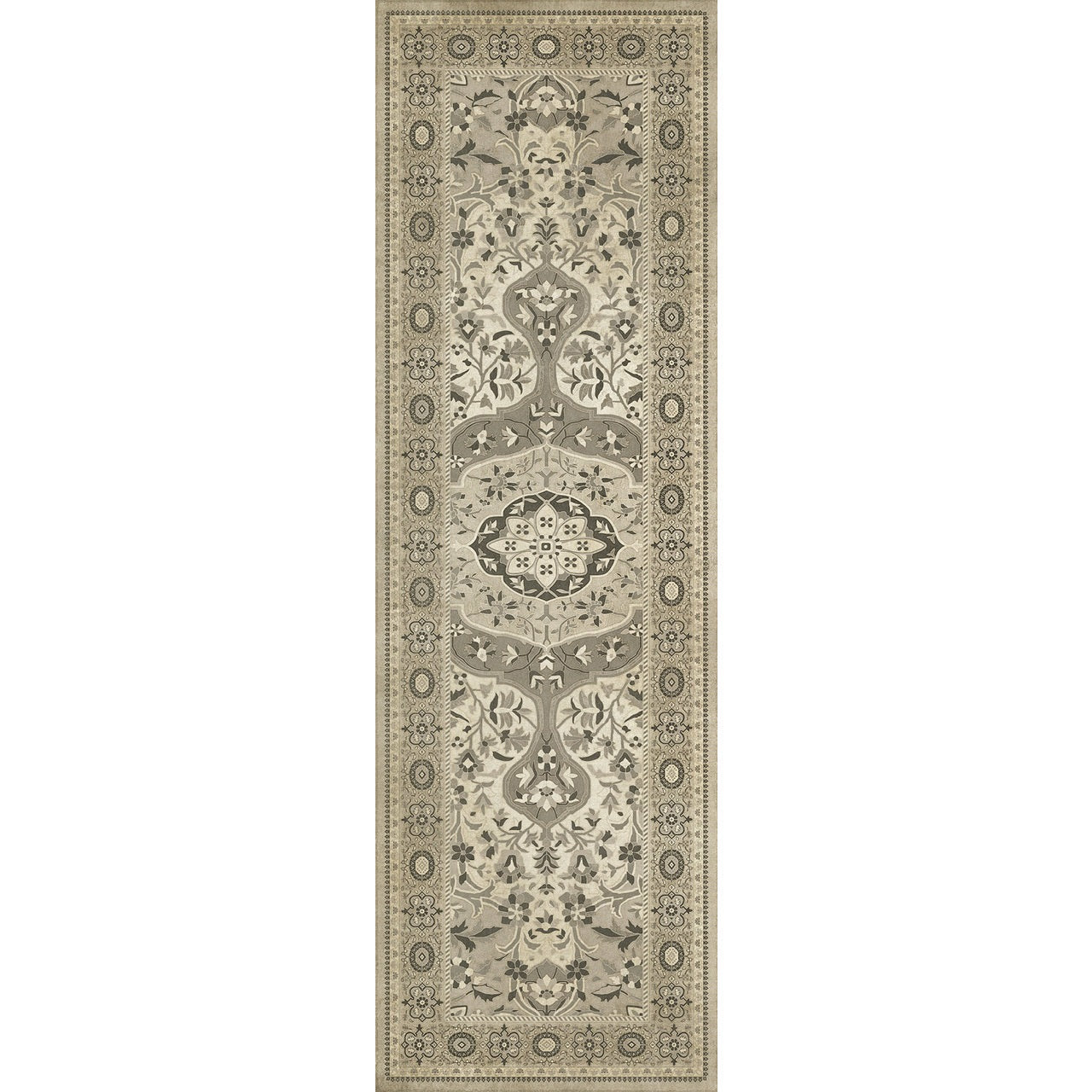 Persian Bazaar Farahan Mahtab Vinyl Floor Cloth