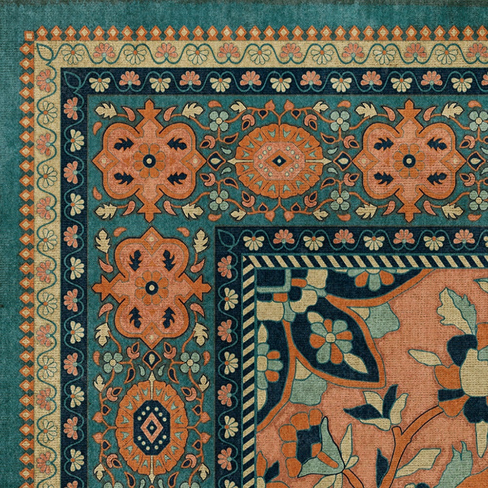 Persian Bazaar Farahan Ziba Vinyl Floor Cloth