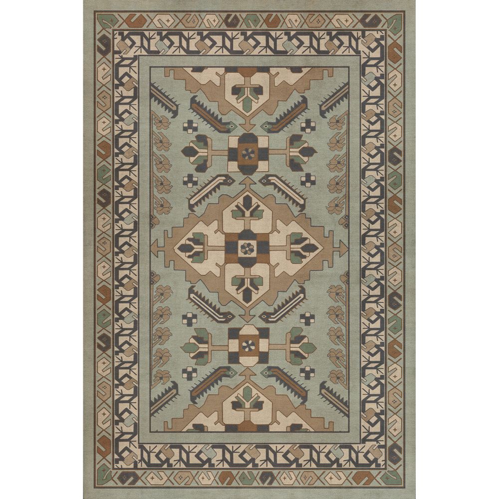 Persian Bazaar Hamadan Sadiq Vinyl Floor Cloth