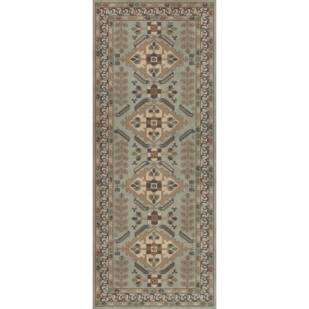 Persian Bazaar Hamadan Sadiq Vinyl Floor Cloth