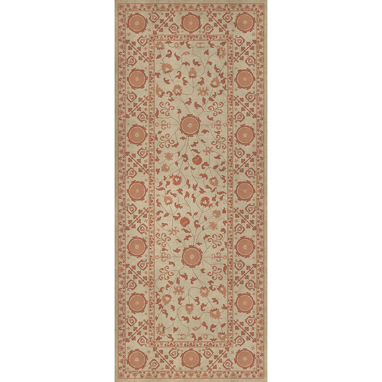 Persian Bazaar Samarkand Gazal Vinyl Floor Cloth