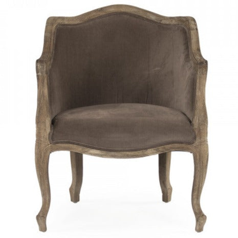 Pierre Velvet Club Chair