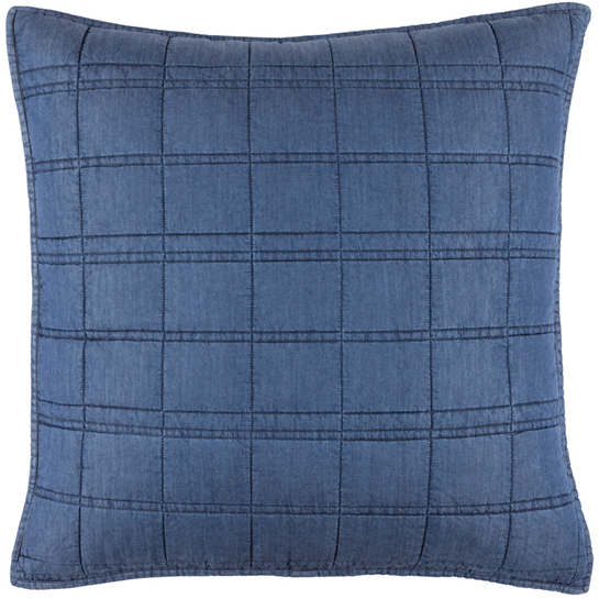 Pine Cone Hill Atlas Denim Quilted Sham