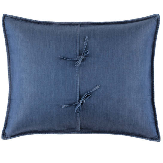 Pine Cone Hill Atlas Denim Quilted Sham