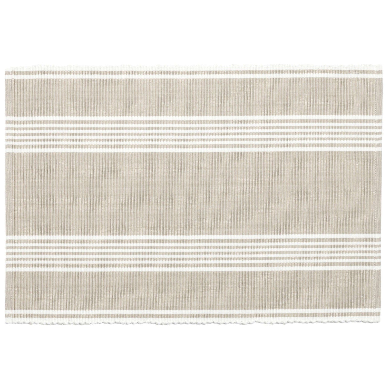 Pine Cone Hill Bistro Stripe Platinum Placemat