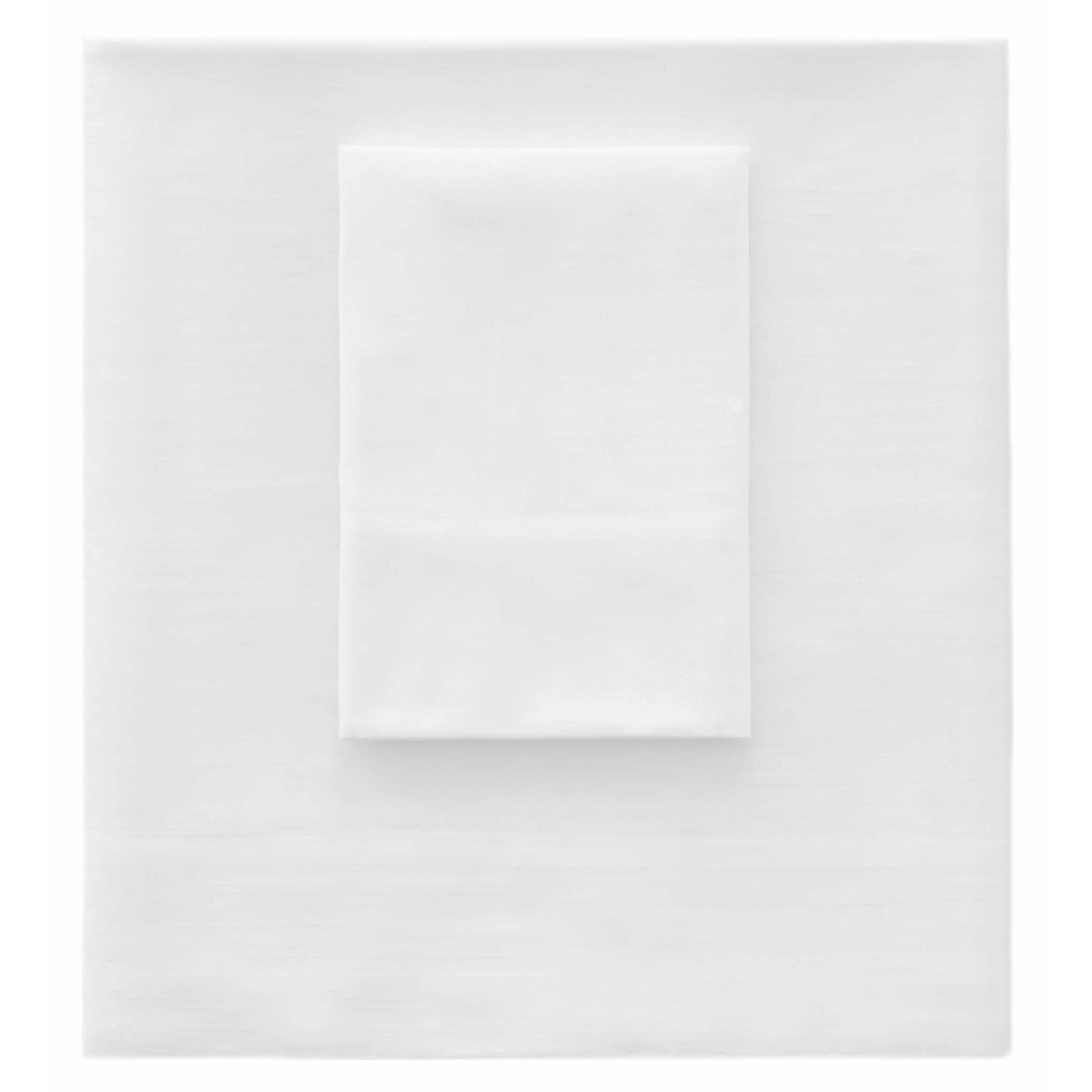 Pine Cone Hill Essential Percale White Sheet Set