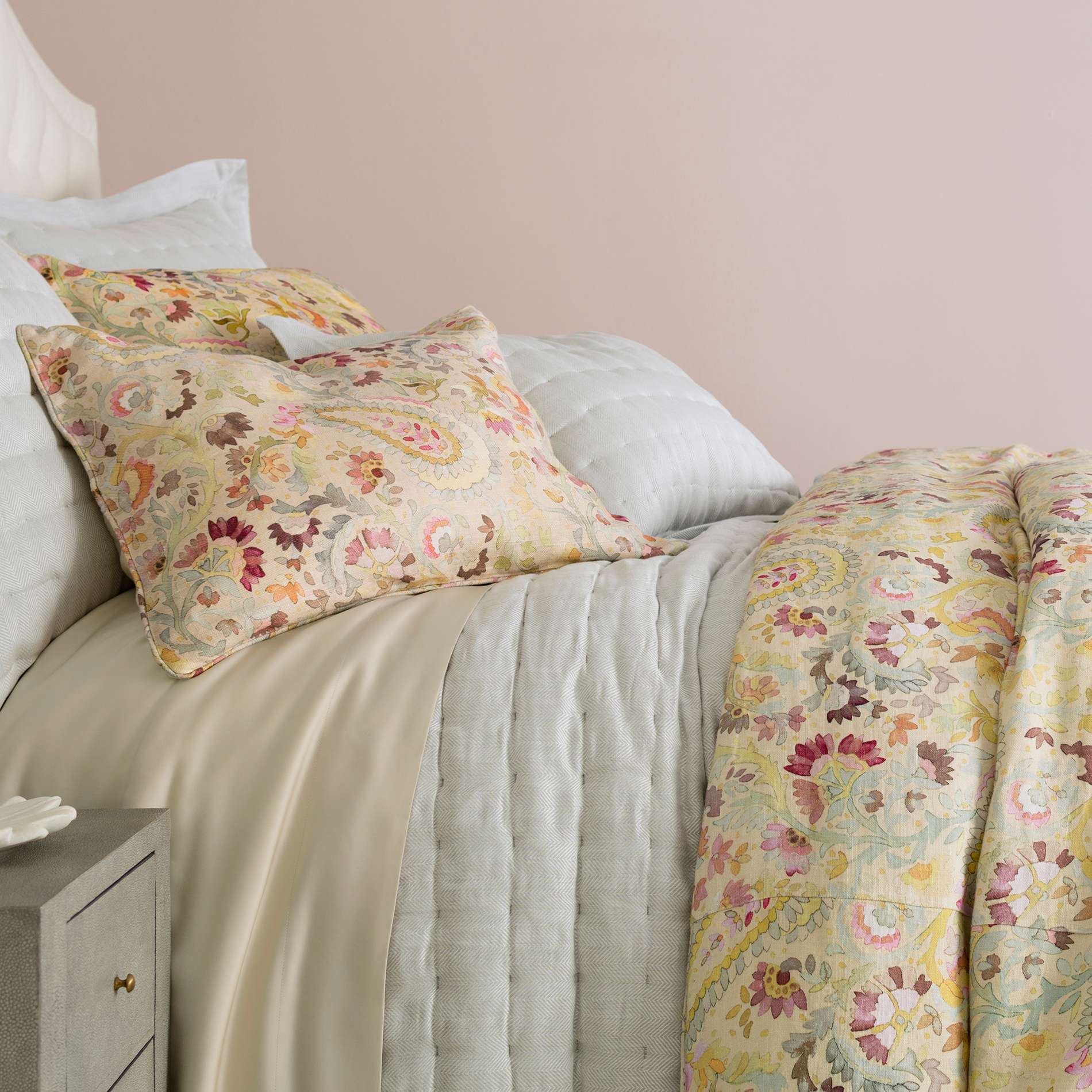 Pine Cone Hill Ines Linen Duvet Cover