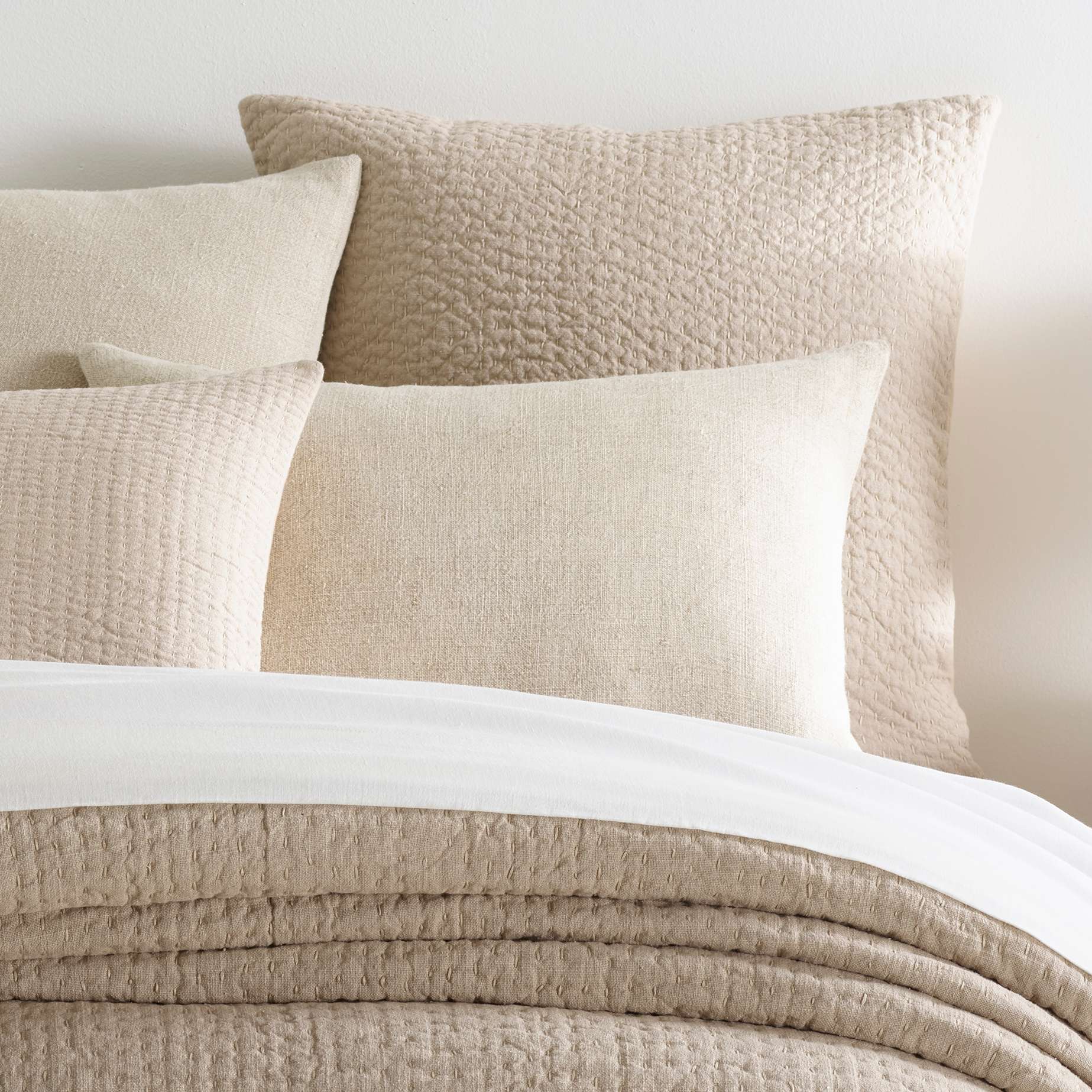 Pine Cone Hill Linen Chenille Natural Sham