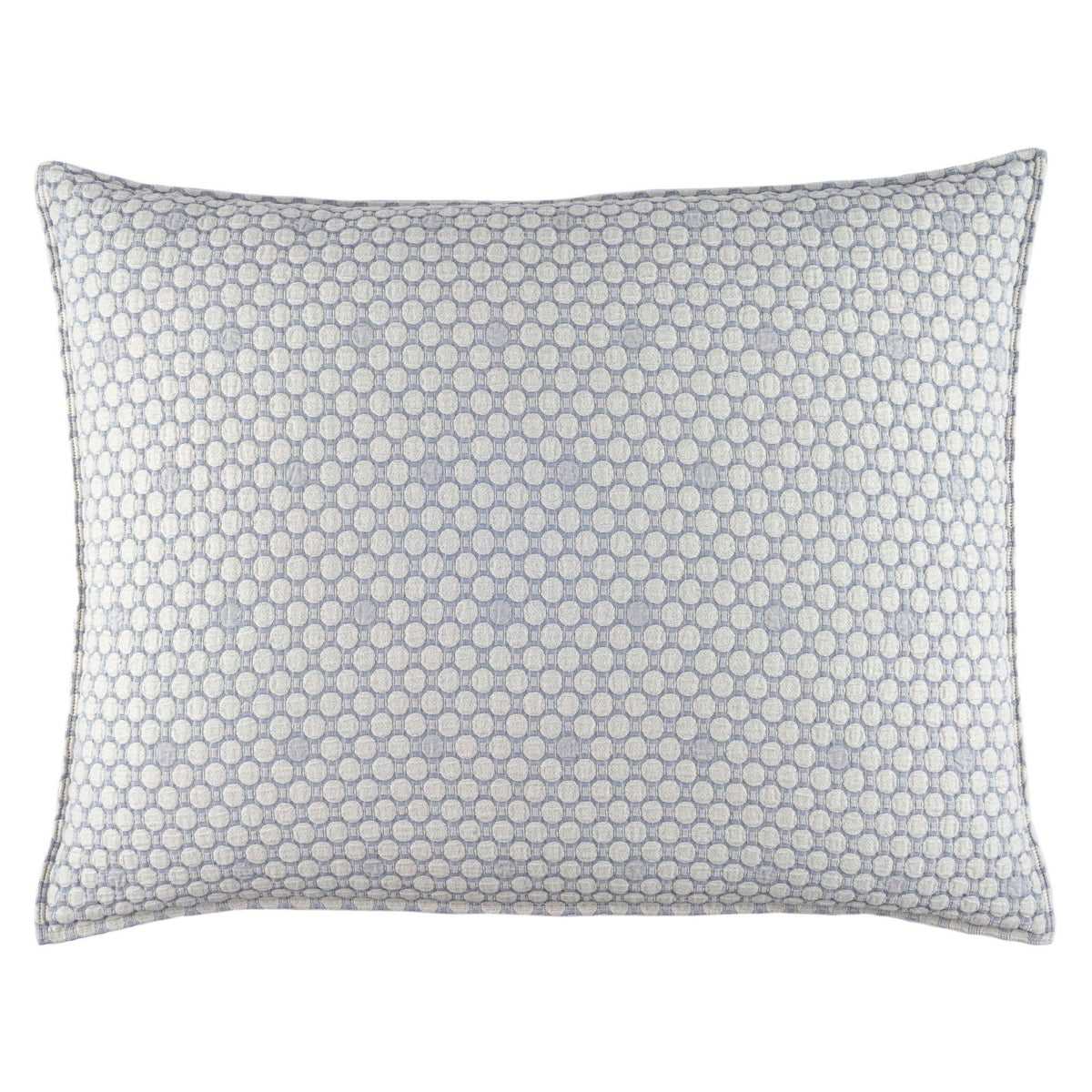 Pine Cone Hill Lodi Blue Matelasse Decorative Pillow