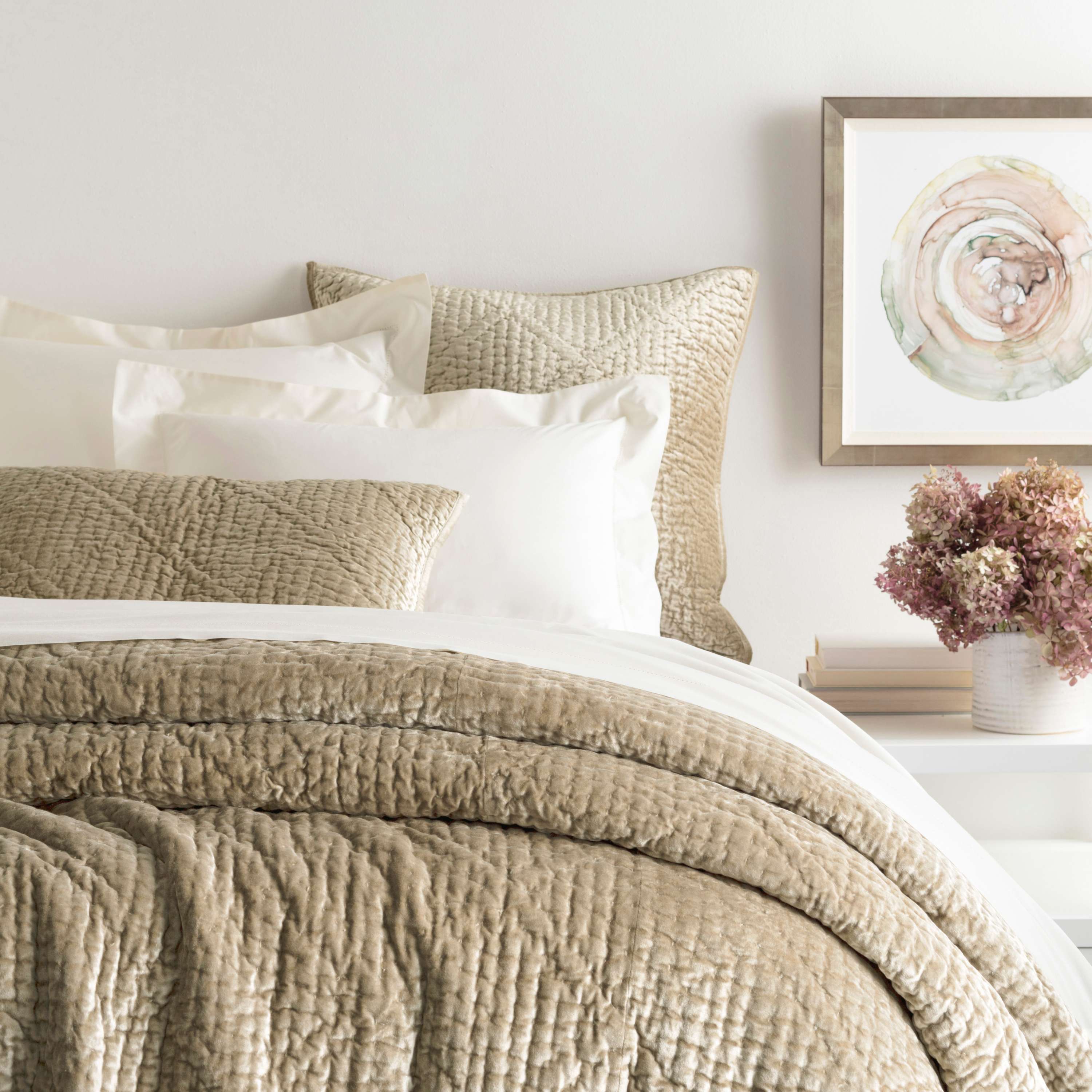 Pine Cone Hill Parisienne Velvet Topaz Quilt