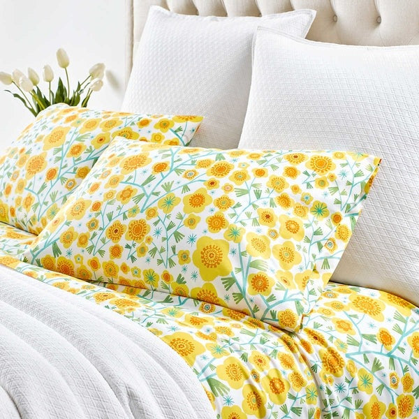 Pine Cone Hill Silly Sunflowers Pillowcases