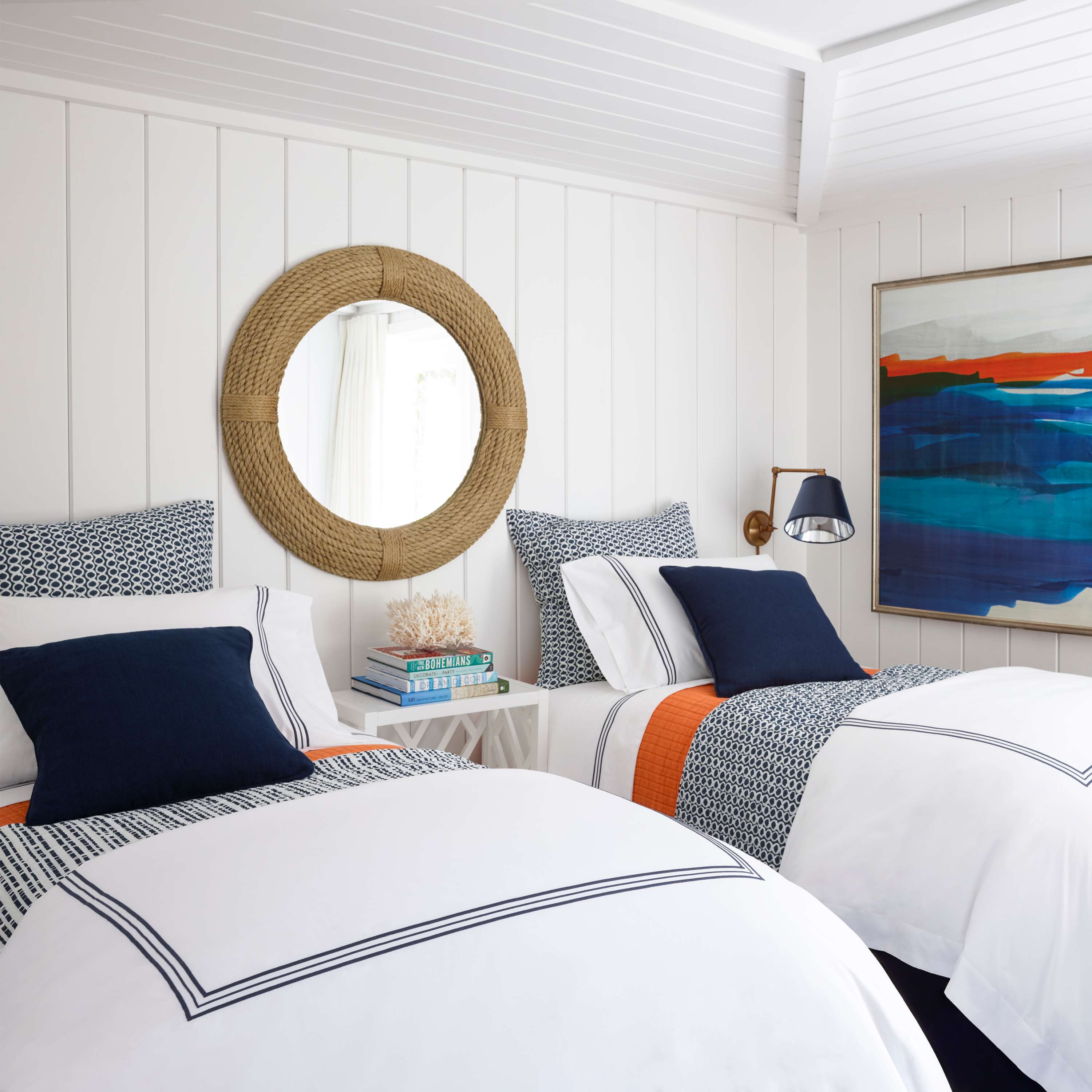 Pine Cone Hill Tyler Indigo Quilt